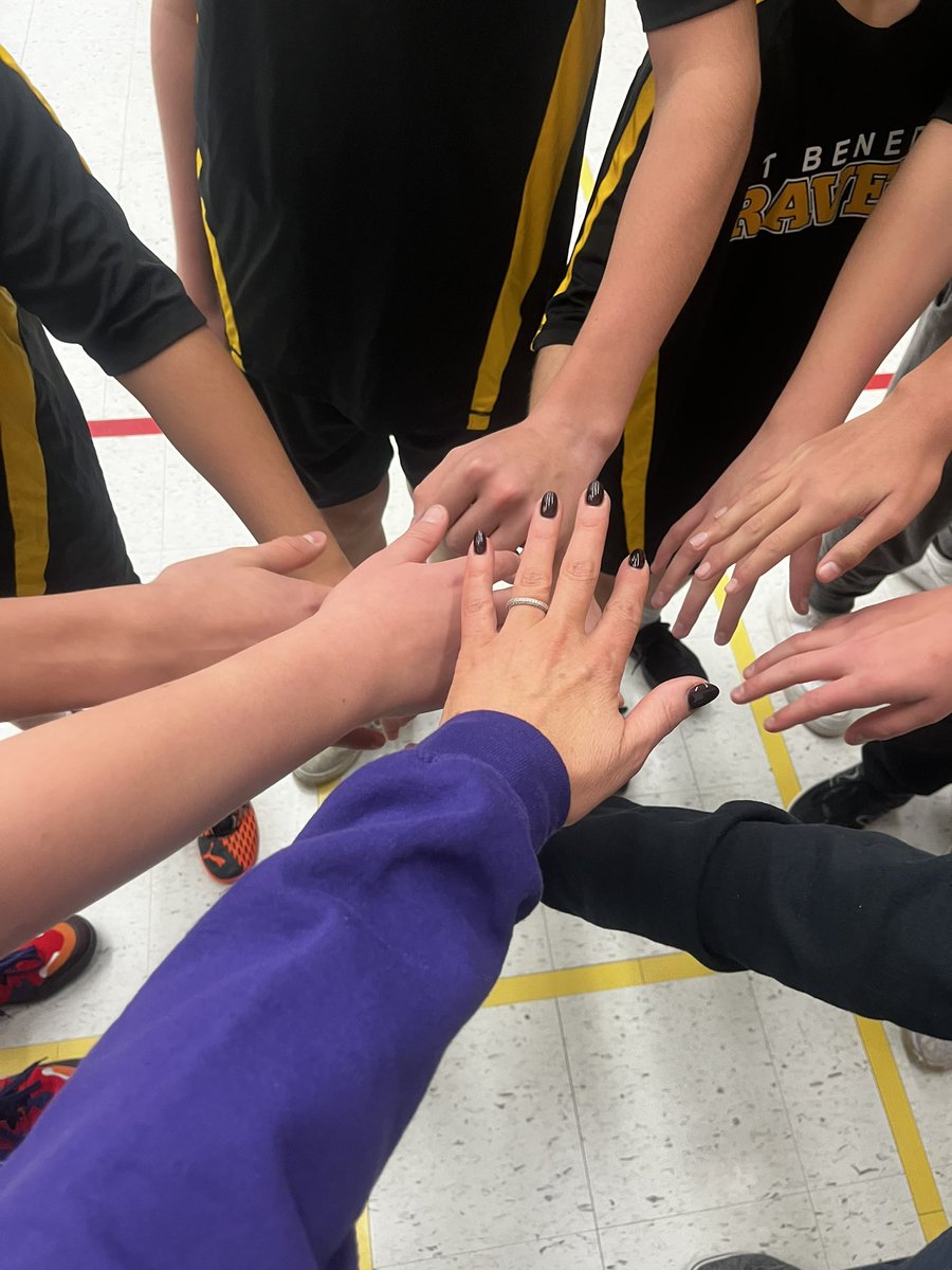 What an amazing morning with the Intermediate Boys Volleyball team who came in first in our tournament. These boys will continue to the next round with a well deserved win! What a great group! <a href="/StBenedictDP/">StBenedictRavens</a>