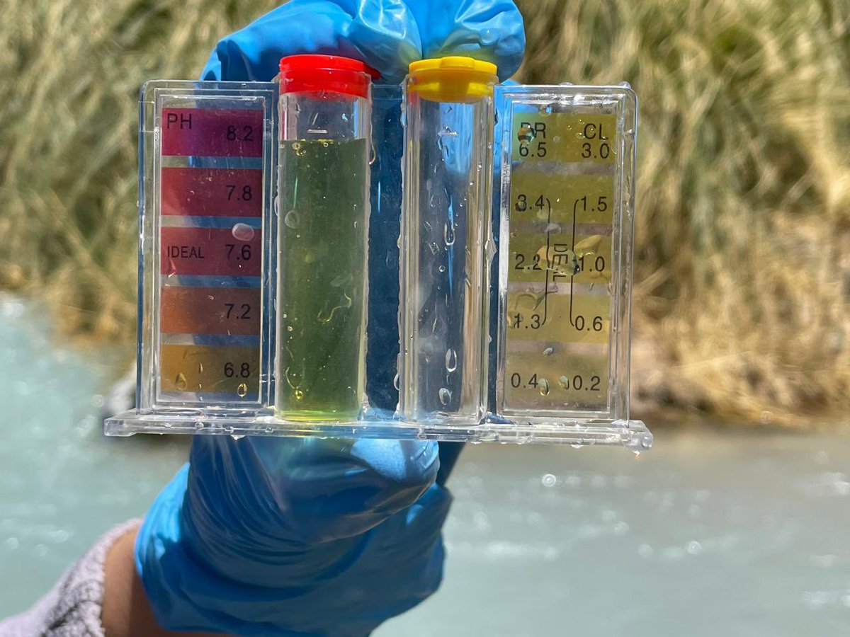 RioHuasco's tweet photo. ✅ 📊 Finalizamos con éxito el monitoreo de calidad de aguas de la temporada primavera 2024, cubriendo los 23 puntos establecidos en nuestro Plan de Monitoreo, trabajo clave para garantizar los estándares ambientales y asegurar la calidad del recurso hídrico en la cuenca. 📈💧 https://t.co/YayUkWBKMt