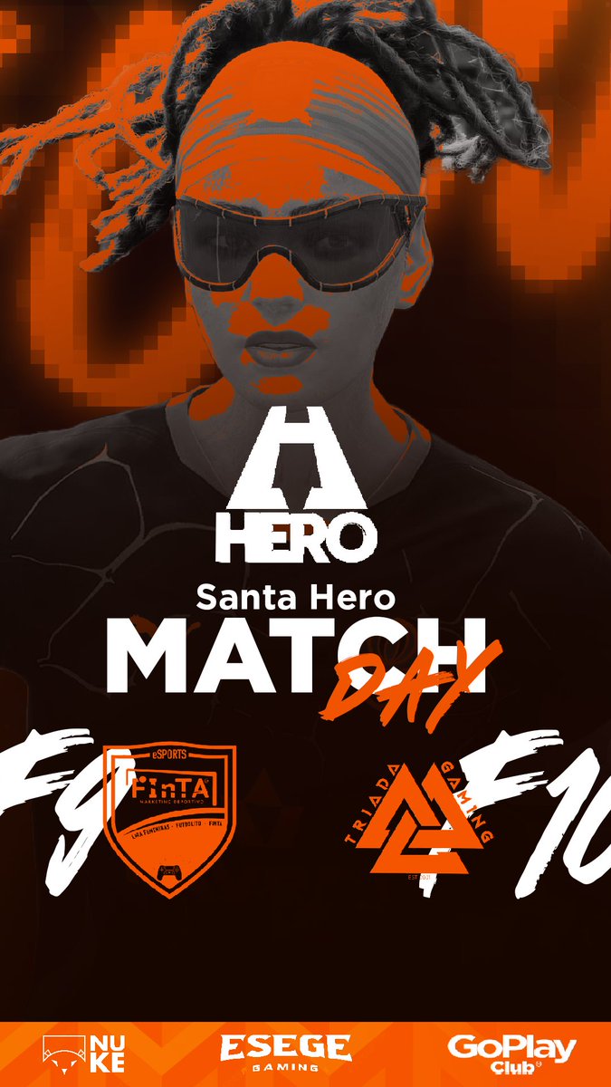 Esege Gaming (@esegegaming) on Twitter photo Match Day! | Santa Hero
Sale a rodar la esférica en las canchas de Hero Tournament en su edición de Santa Hero 🎅🏻
Hoy nos toca enfrentarnos a Finta eSports en la fecha 9 y a <a href="/TriadaCl/">TriadaGamingCl</a>
en la fecha 10
Vamos Dragones 🐉🧡
#Fc25 #fc25clubespro #11v11 #esegegaming Match Day! | Santa Hero
Sale a rodar la esférica en las canchas de Hero Tournament en su edición de Santa Hero 🎅🏻
Hoy nos toca enfrentarnos a Finta eSports en la fecha 9 y a <a href="/TriadaCl/">TriadaGamingCl</a>
en la fecha 10
Vamos Dragones 🐉🧡
#Fc25 #fc25clubespro #11v11 #esegegaming