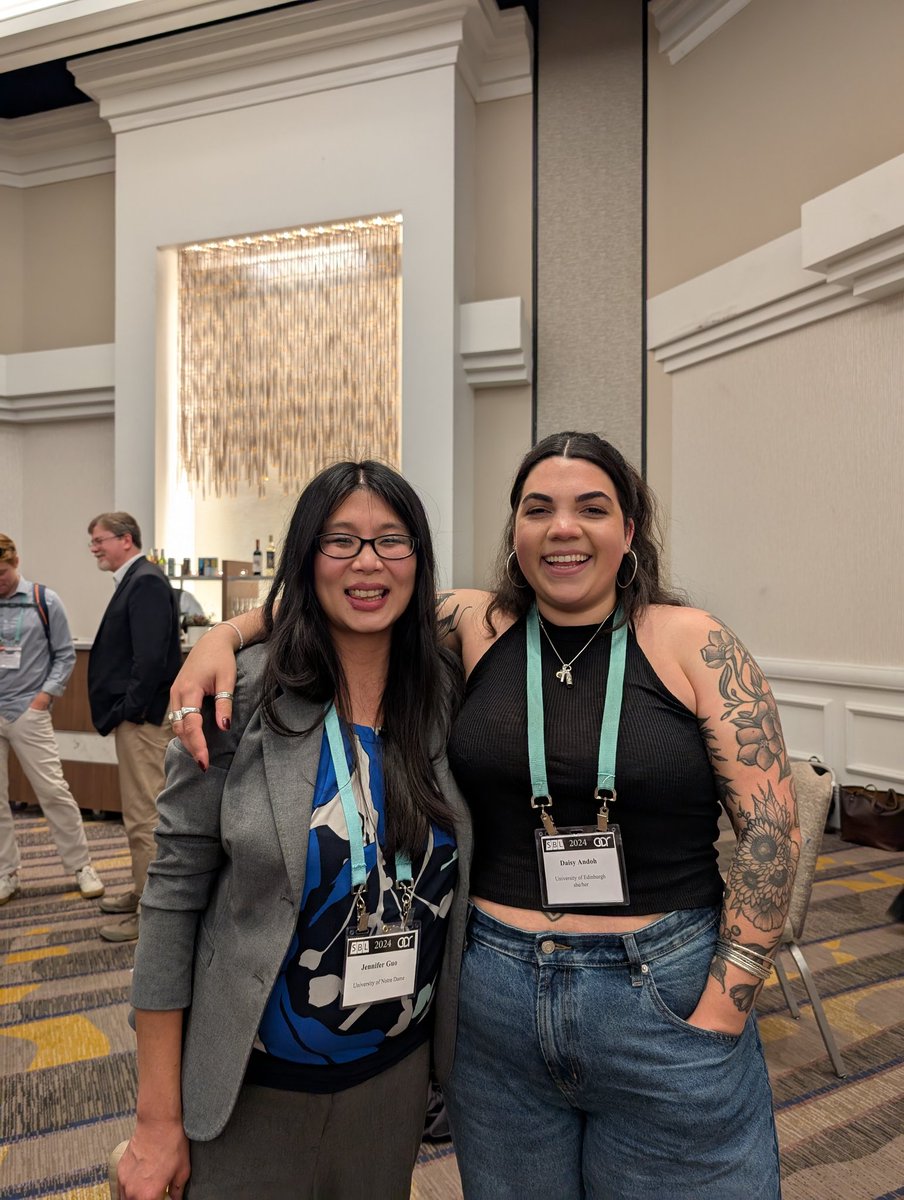 jenniferguo's tweet image. Also met the fabulous Novendaughter @daisy_andoh for the first time 

#SBLAAR24 #latergram