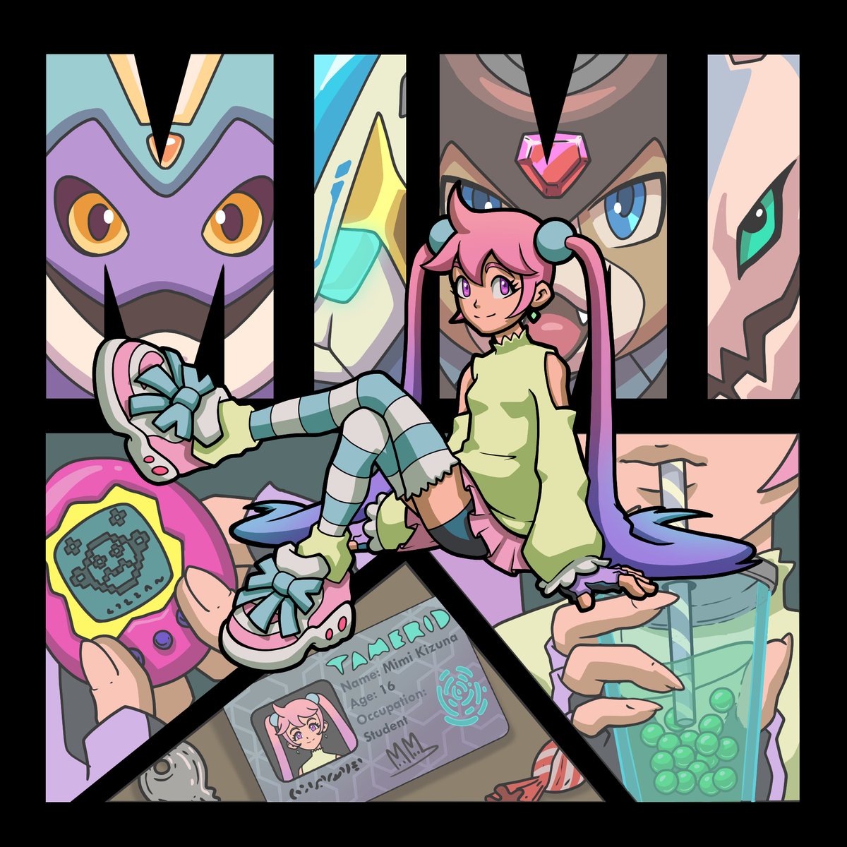 ✨ Introducing Mimi: The Tactical Genius of Valoria! ✨

Don’t let her sweet smile fool you! Mimi is a fierce Tamer with sharp strategies and endless determination to win every battle.

Her curiosity knows no bounds! Mimi is always eager to explore, learn, and uncover the secrets