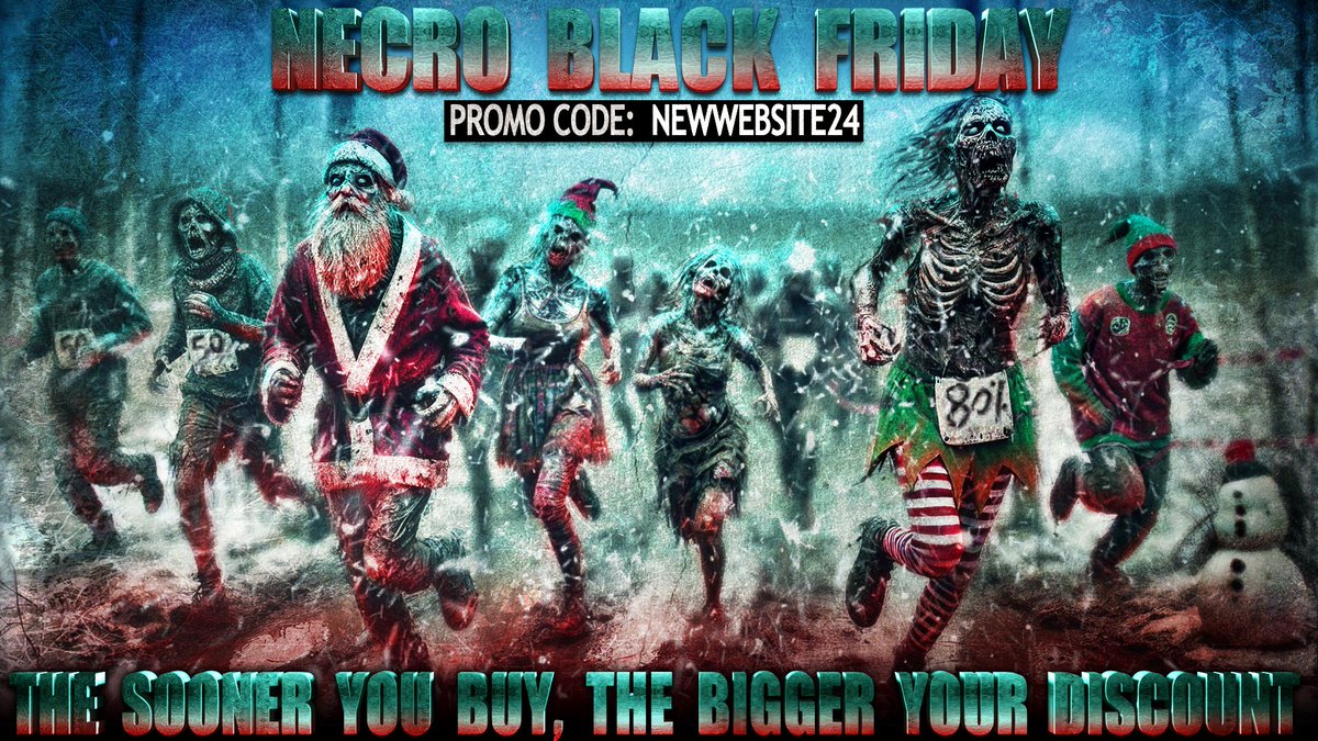 Hurry up and make your purchase!
-The first 3 buyers will get a 80% discount.
-Buyers 4 to 15 will get a 50% discount.
-Buyers 16 to 50 will get a 30% discount.
-and so on, up to 20% off 
on our entire shop, except for special offers. 
necrostorm.com/SHOP/Shop.php