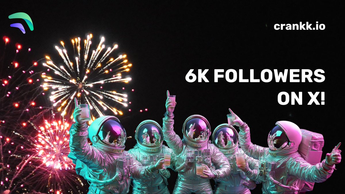 We’ve Reached 6,000 Followers on X!

Thank you for your trust and support, Crankksters. Together, we’re shaping a brighter future. This success isn’t just ours-it’s shared with every one of you. 💜

Our vision is clear: a world where IoT connectivity is powered by individuals,