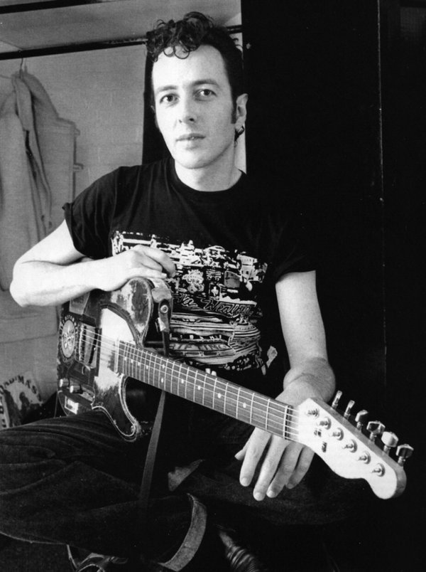 Joe Strummer of #TheClash by Richard Bellia.
