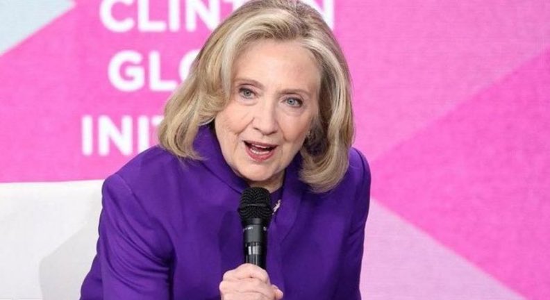 its_The_Dr's tweet photo. Hillary Clinton is expected to run for president in 2028. 

Thoughts!? https://t.co/N5dKAGzN79