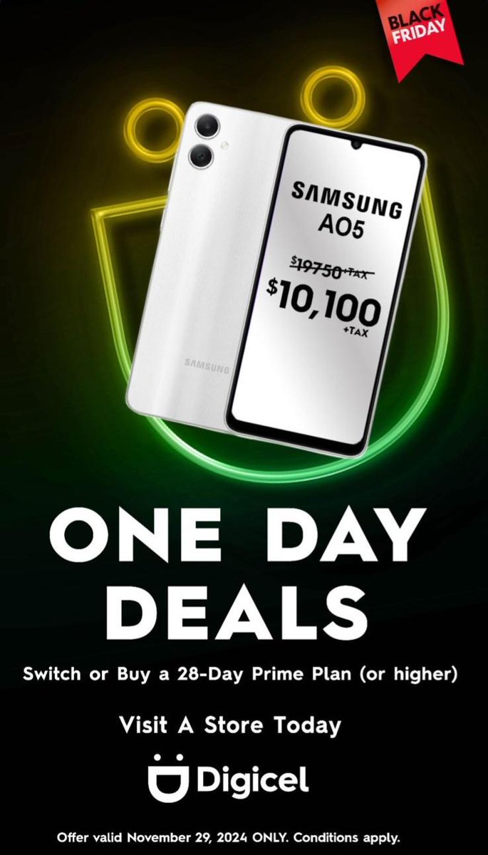 pagodawireless's tweet photo. ⏳ ONE DAY ONLY! ⏳

The clock is ticking on this exclusive deals! 🕒 Grab unbeatable postpaid offers TODAY —whether you’re upgrading or switching, the time to save is NOW! 

Don’t wait, these deals disappear at midnight! 🚀💥
#OneDayDeals #PostpaidSavings https://t.co/sNn52DrGXG