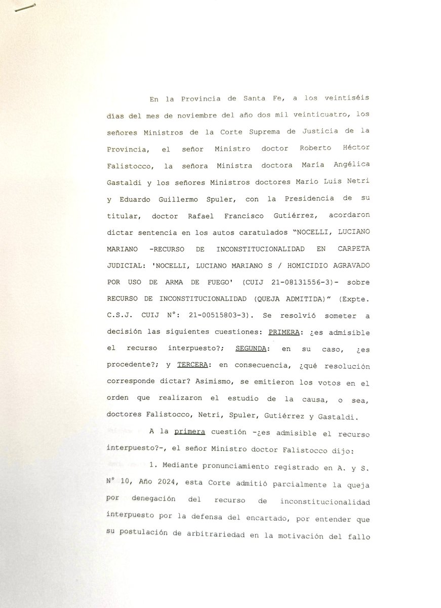 Doctor_Soto's tweet photo. Contra todo pronóstico tuvimos éxito en la Causa Aleart! La Corte Suprema de S. Fe acaba de revocar la sentencia que cerraba el caso de Ab. Sexual Infantil por prescripción y manda a dictar nuevo fallo habilitando la persecución penal. Ley y Orden! https://t.co/Nxtro4sQ0M