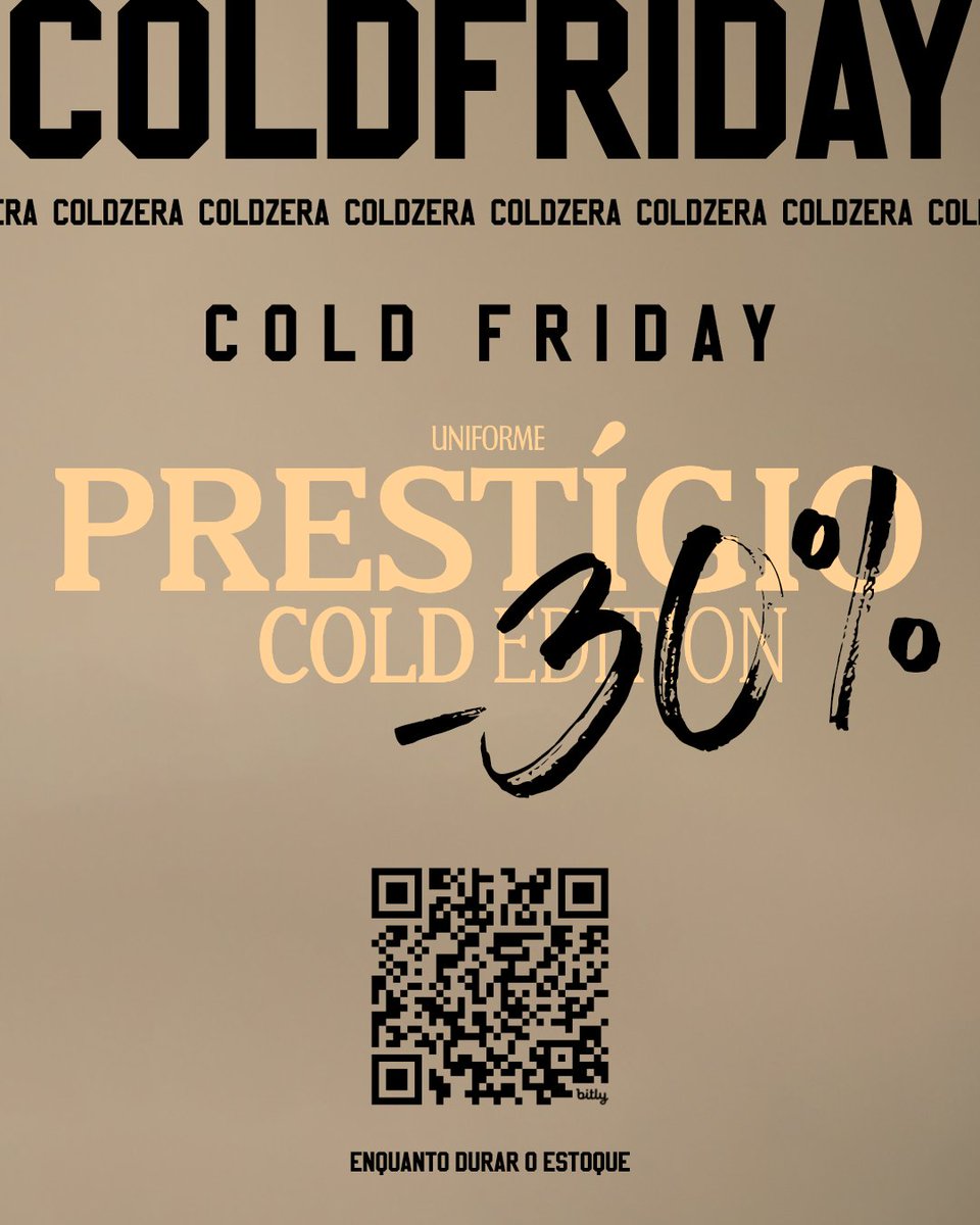 COLD FRIDAY NA RED CANIDS ❄️

30% off no uniforme PRESTÍGIO COLD EDITION enquanto durar o estoque!

🔗 bit.ly/redfriday2024

Se você já tem, deixa a sua foto aqui embaixo com a braba 👇