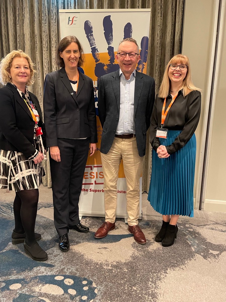 HSE Dublin and North East and the HSE’s national Antimicrobial Resistance and Infection Control (AMRIC) team hosted an event in Dublin today, to share information and best practice for staff working in the area of Infection Prevention and Control and Antimicrobial Stewardship