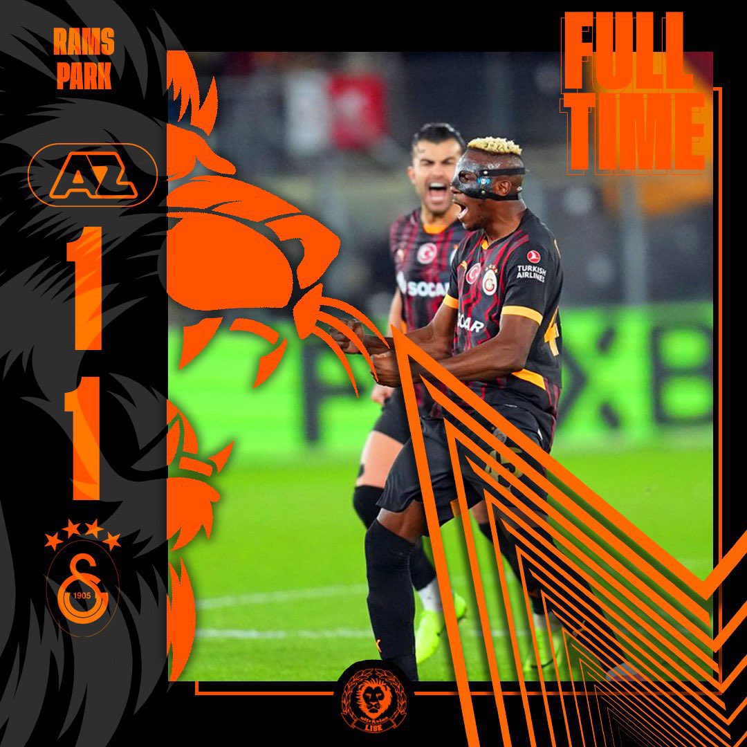 Maç Sonucu | AZ Alkmaar 1 - 1 GALATASARAYIMIZ

⚽️ 45’ Victor Osimhen

#uALiseMuğla 
#uAMuğla
#uALise