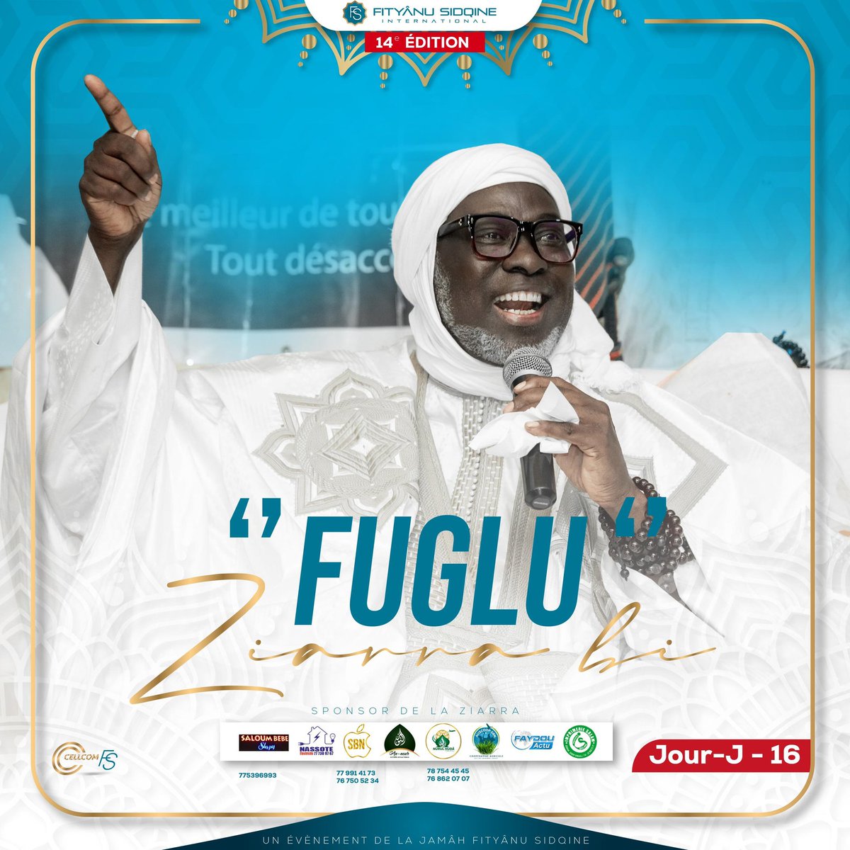SBNiste5's tweet photo. Barké Baye Niass🤩🤩🤩🤩🤩

@AnatomyOfSufism @BarhamMasseck @BoubacarSan10 @FayeGarmi @dakaractu @GFMofficiel @fabetty82 @FaydaWorld @ahbab_tijani @TIJANY18 @MaryamTijani7 

#faydou 
#tijane 
#islam https://t.co/S5VnDKTnkn
