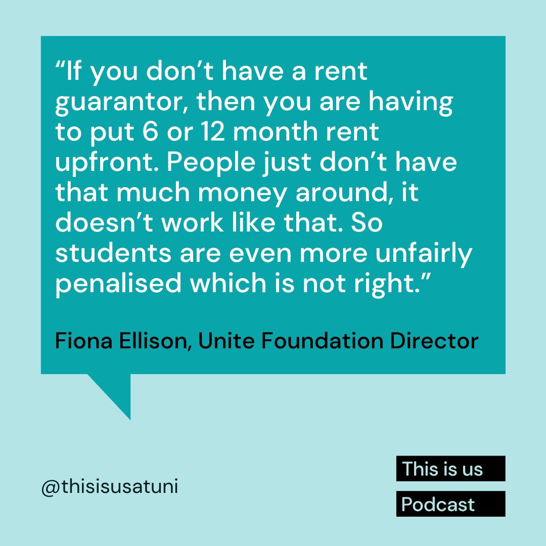 Unite Foundation Students (@thisisusatuni) on Twitter photo Since March 2023, <a href="/ThisIsUniteFdn/">Unite Foundation</a> have been encouraging universities to provide a free guarantor service for all estranged and care experienced students. We face multiple barriers to securing suitable accommodation during our degree, including the need to access a rent guarantor Since March 2023, <a href="/ThisIsUniteFdn/">Unite Foundation</a> have been encouraging universities to provide a free guarantor service for all estranged and care experienced students. We face multiple barriers to securing suitable accommodation during our degree, including the need to access a rent guarantor