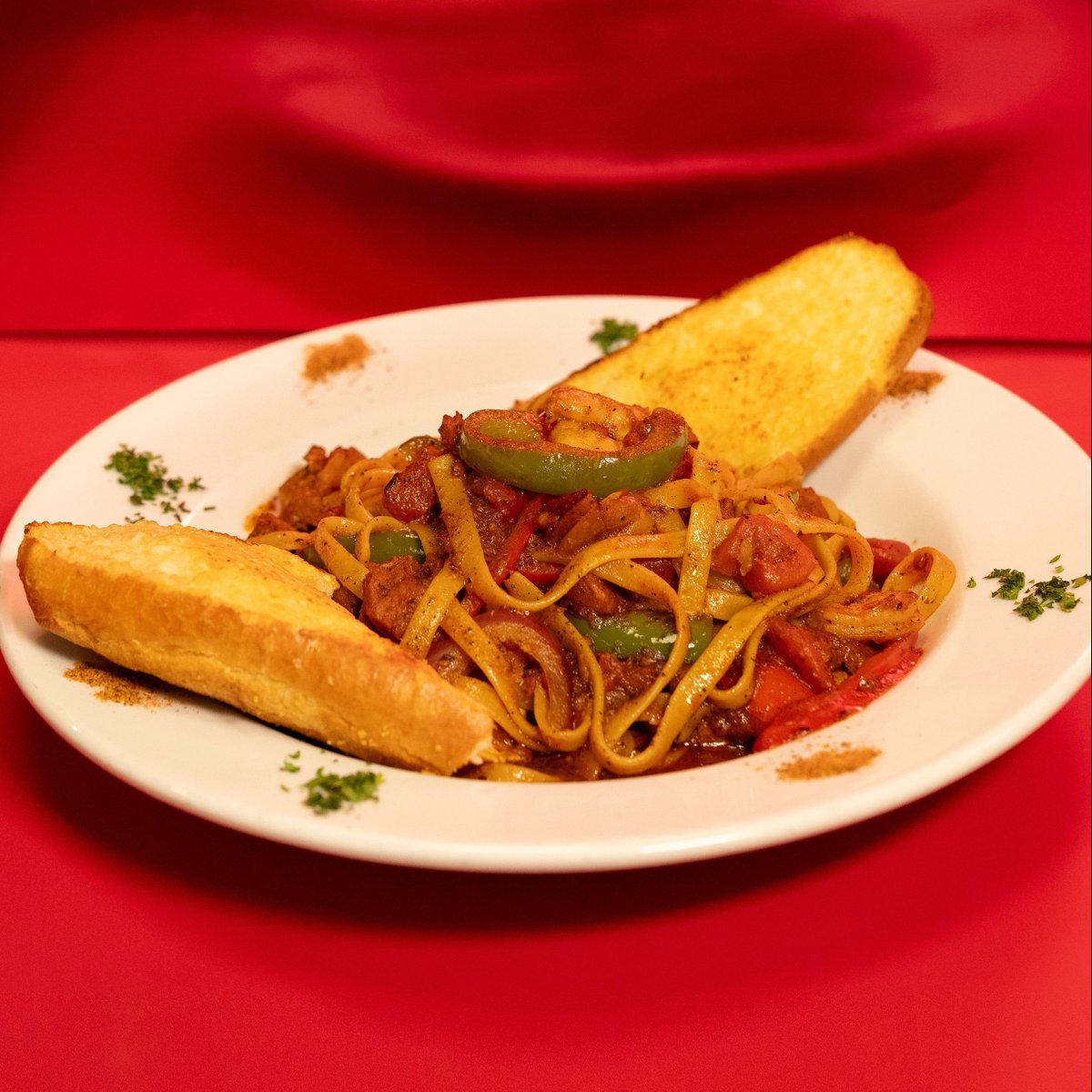 LarryFlyntsLL's tweet image. Savor the bold flavors of our Jambalaya with shrimp, a classic Creole dish packed with a medley of spices, tender shrimp, and rich, savory goodness. 🌶️🍤 Only $20.95—come and treat your taste buds today! 🍽️✨

#jambalayalovers #seafoodfeast #creolecuisine #shrimplovers