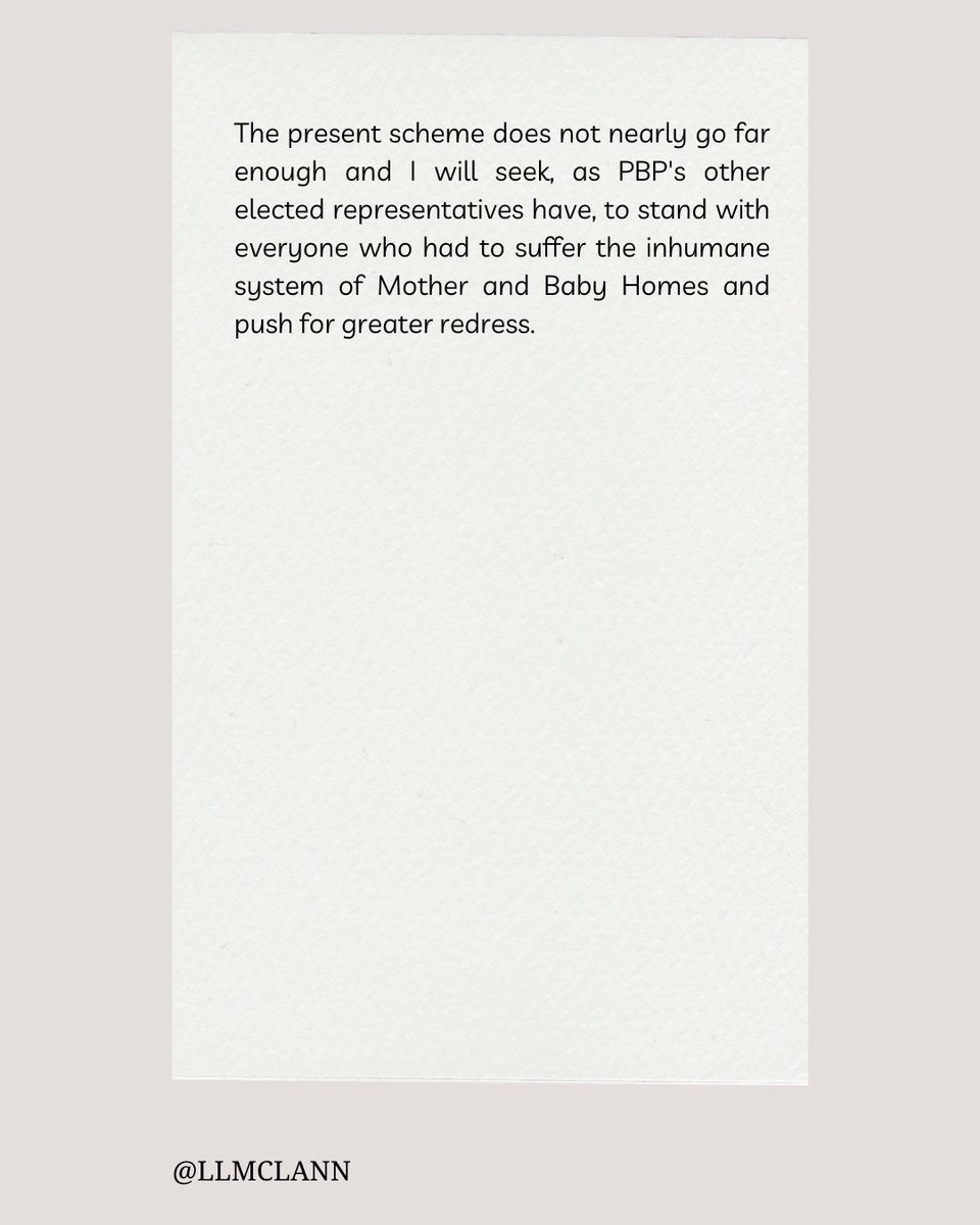 Zoe Laplaud's stance on Mother and Baby Institutions Payment Scheme:
#GE2024