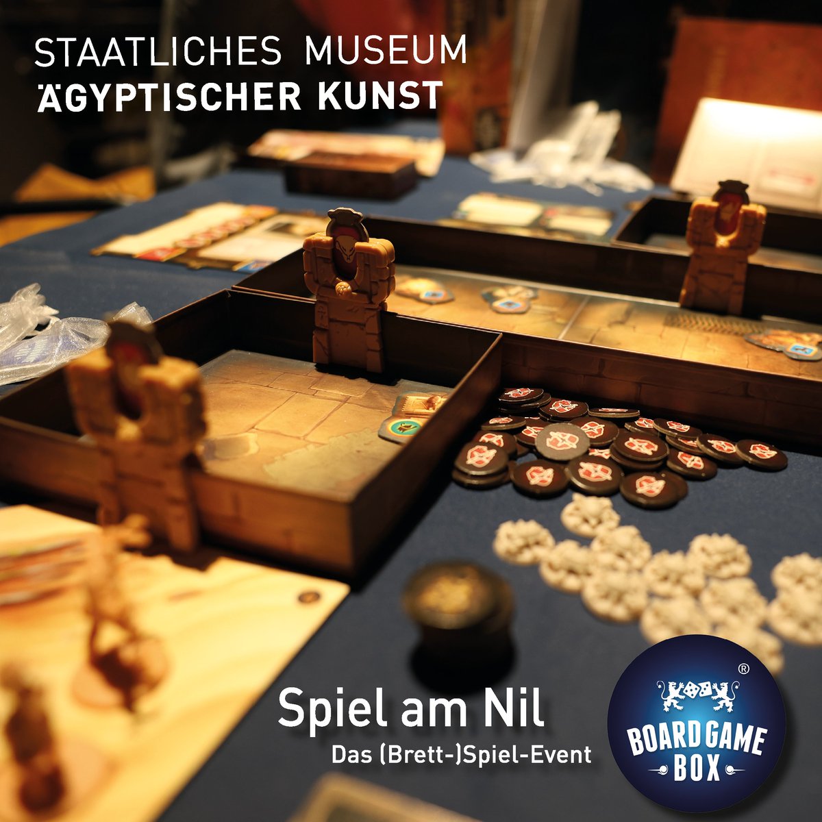 Board Game Box (@boardgamebox) on Twitter photo Warum nicht beides kombinieren und #Arkeis einfach im Museum spielen? Das konnte man am vergangenen Wochenende bei „Spiel am Nil“ in Zusammenarbeit mit <a href="/BoardgameHisto/">Boardgame Historian</a> und unterstützt von <a href="/SpieldesJahres/">Spiel des Jahres</a> .
(Fotograf Jens Bicker, <a href="/smaek_muc/">Ägyptisches Museum</a> )
#spiel #museum #boardgameboxpublishing Warum nicht beides kombinieren und #Arkeis einfach im Museum spielen? Das konnte man am vergangenen Wochenende bei „Spiel am Nil“ in Zusammenarbeit mit <a href="/BoardgameHisto/">Boardgame Historian</a> und unterstützt von <a href="/SpieldesJahres/">Spiel des Jahres</a> .
(Fotograf Jens Bicker, <a href="/smaek_muc/">Ägyptisches Museum</a> )
#spiel #museum #boardgameboxpublishing