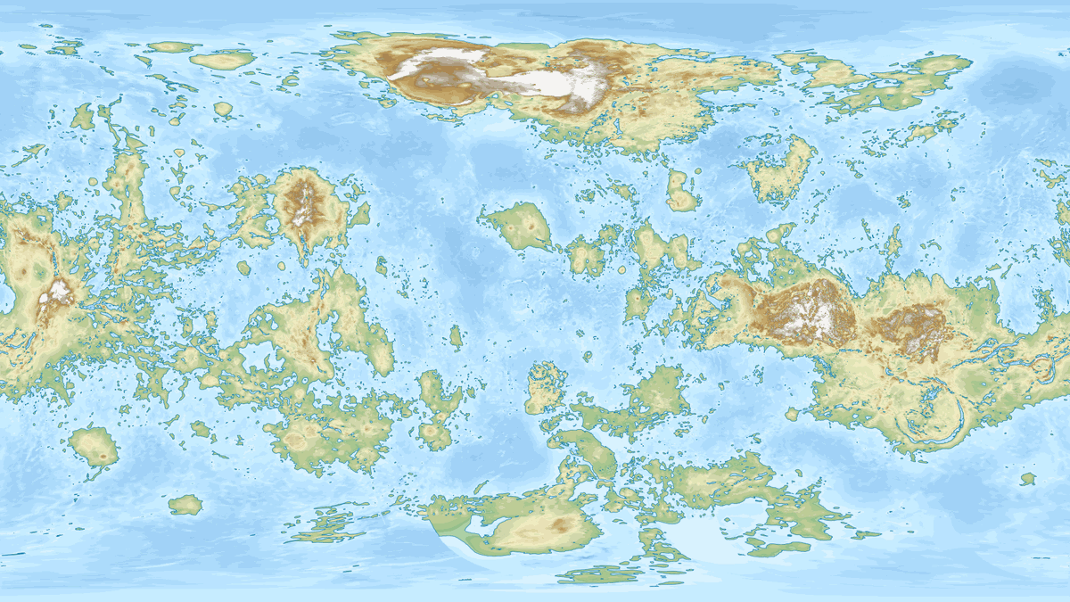 BrilliantMaps's tweet photo. Map of Venus If It Had As Much Water As Earth

More planets: https://t.co/E2PPMMvIPa https://t.co/VtozVuHfwR