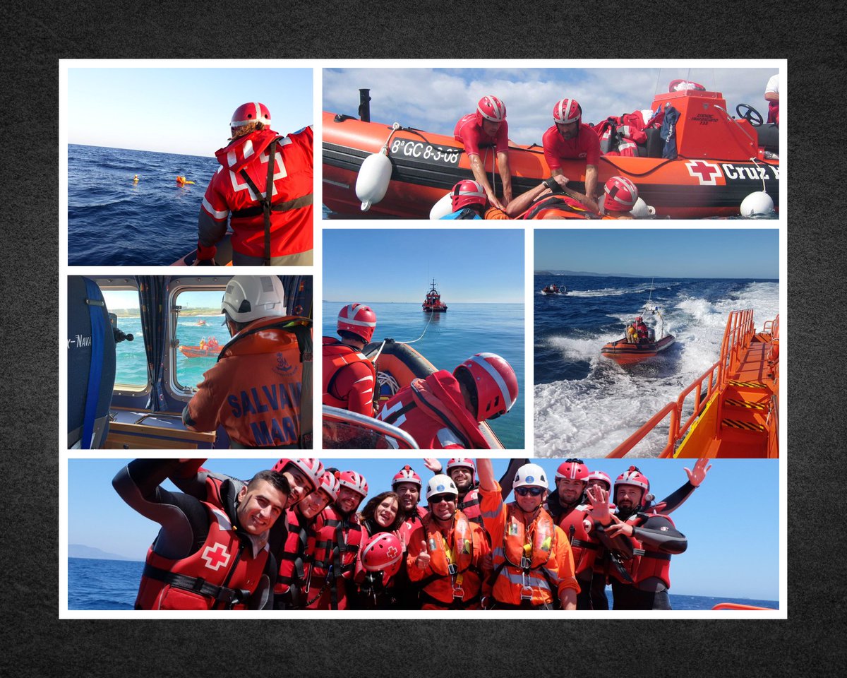 salvamentogob's tweet photo. Cruz Roja (rojo) y Salvamento Marítimo (naranja), 2 colores que maridan pero, lo que es más importante, salvan vidas. Nuestro convenio de colaboración nos hace más fuertes. @CruzRojaEsp  gestiona 44 embarcaciones a lo largo del litoral español propiedad de Cruz Roja y de Salvamento Marítimo. ¡Gracias por navegar a nuestro lado! 👋🧡♥️
