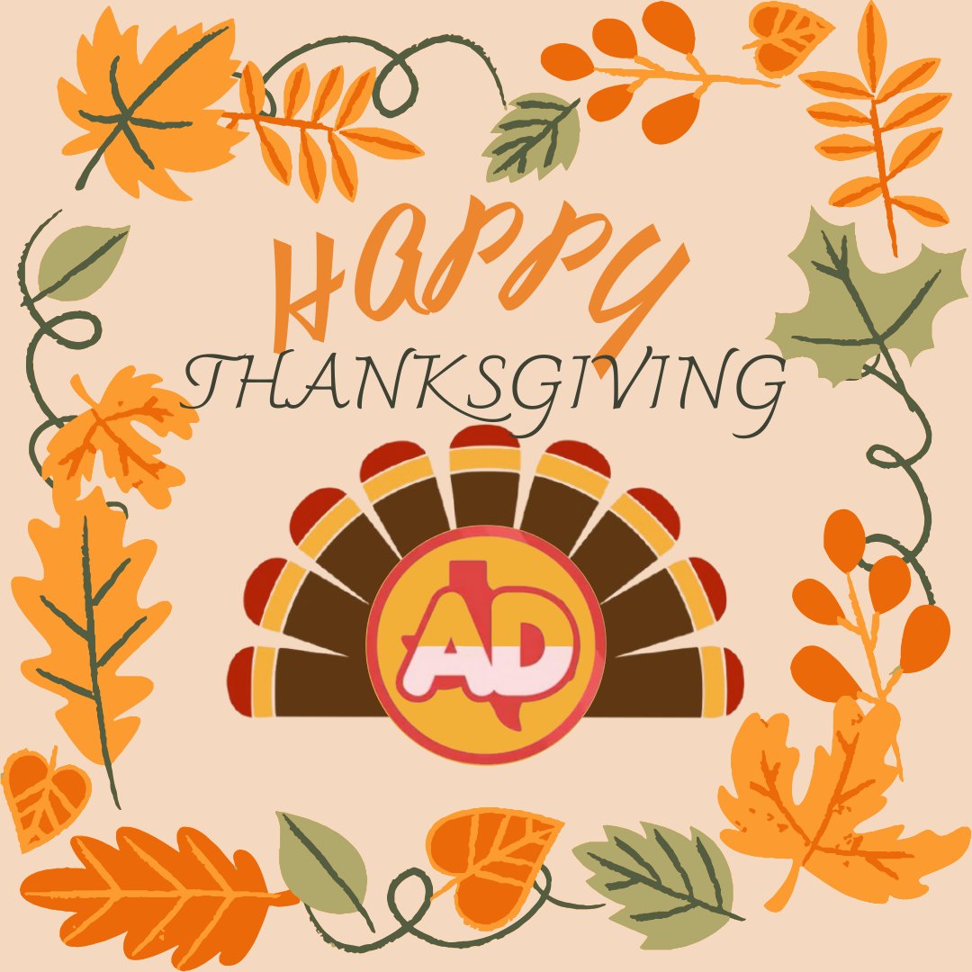 A very Happy Thanksgiving from #AnimeDallas! We hope you have a terrific day with family and friends, today, then once you've had your first plate of leftovers, tomorrow, come see us at the Hyatt Regency Dallas - we've got an amazing weekend planned!
#AnimeDallas2024 #anime