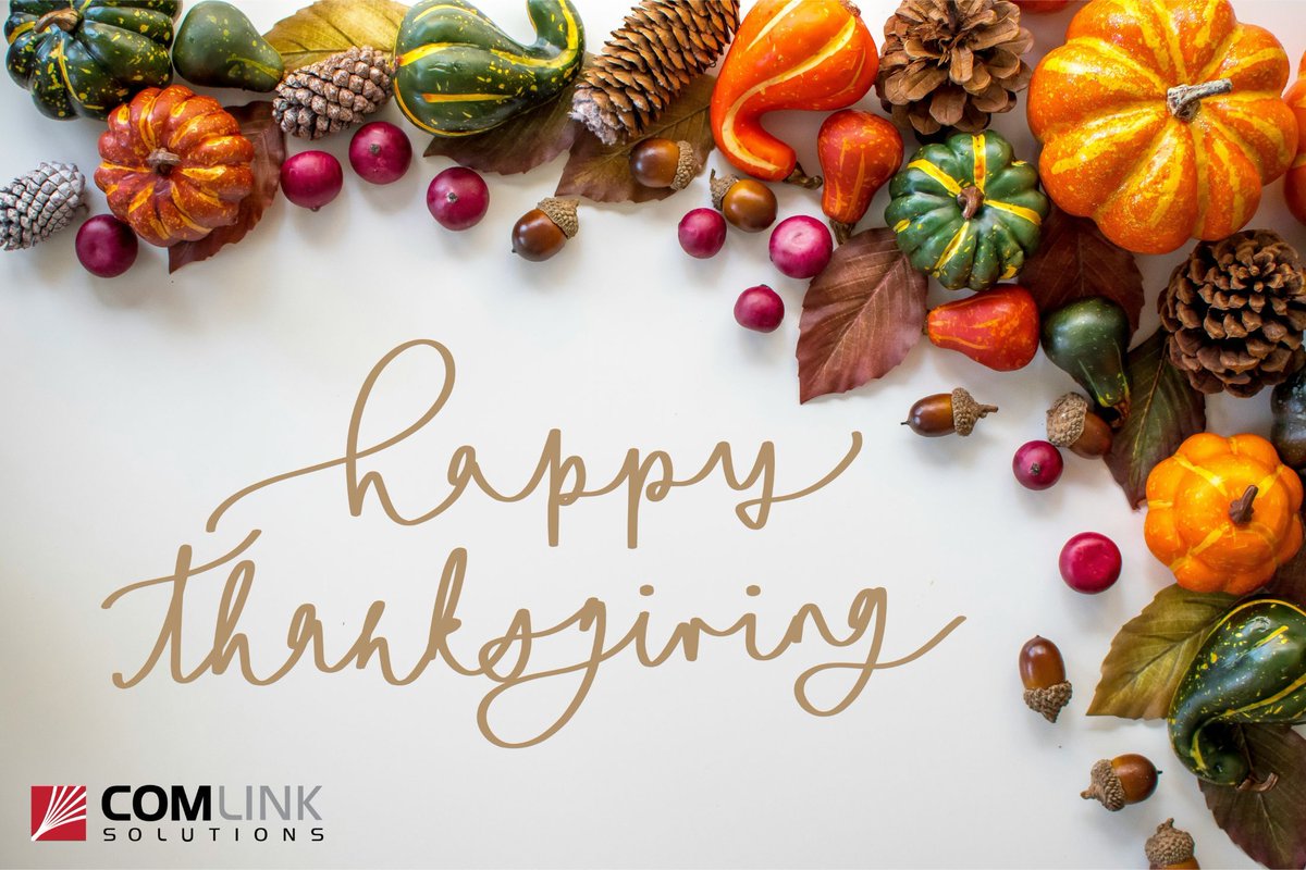 ComlinkSol's tweet photo. Excited to celebrate Thanksgiving with the amazing team at Comlink Solutions! 

#ThanksgivingJoy 🦃 #ComlinkSolutions https://t.co/Wt6YqVKdRy