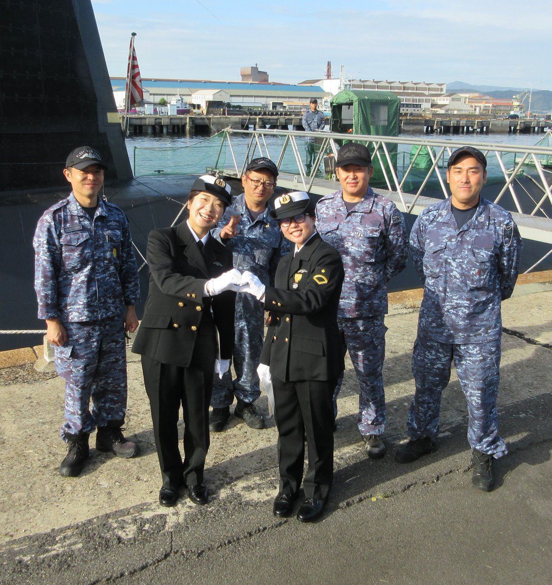 私、潜水艦乗りになれました！ ＼ 志高き若人たちが、部隊実習を終了し