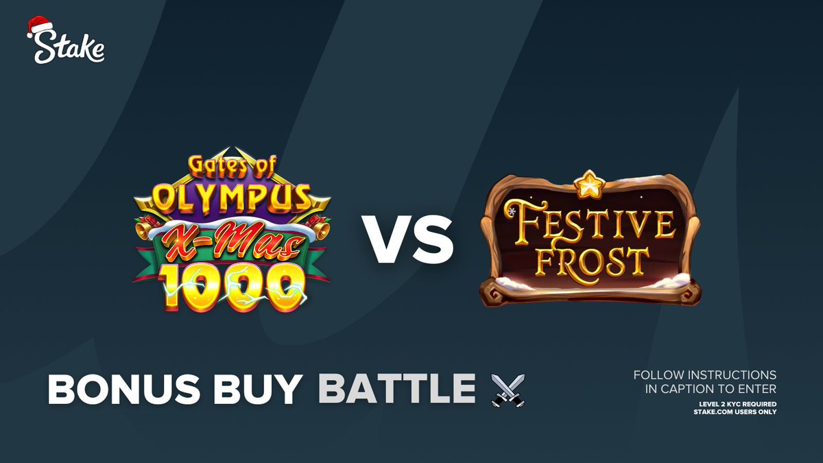 Bonus Buy Battle ⚔️

Tell us which game you think will win more from a $1,000 bonus buy purchase and we'll randomly select 10 answers correct answers to win $100 each! 🤑

Comment your guess with your username below 👇