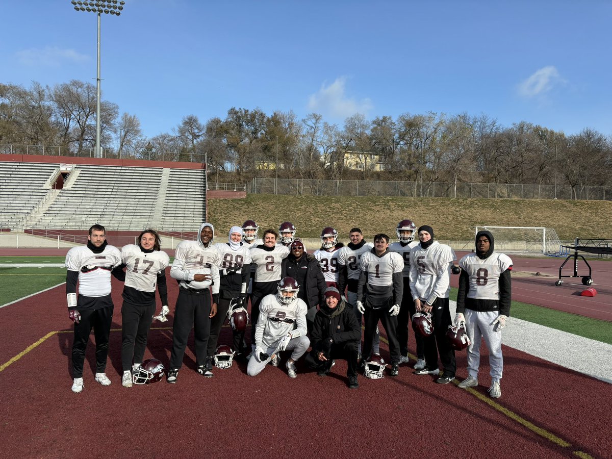 Blessed and honored to be able to coach this group of men! Few things are better than earned football on Thanksgiving. There’s still a lot left for this group to accomplish! #RAREbreed
