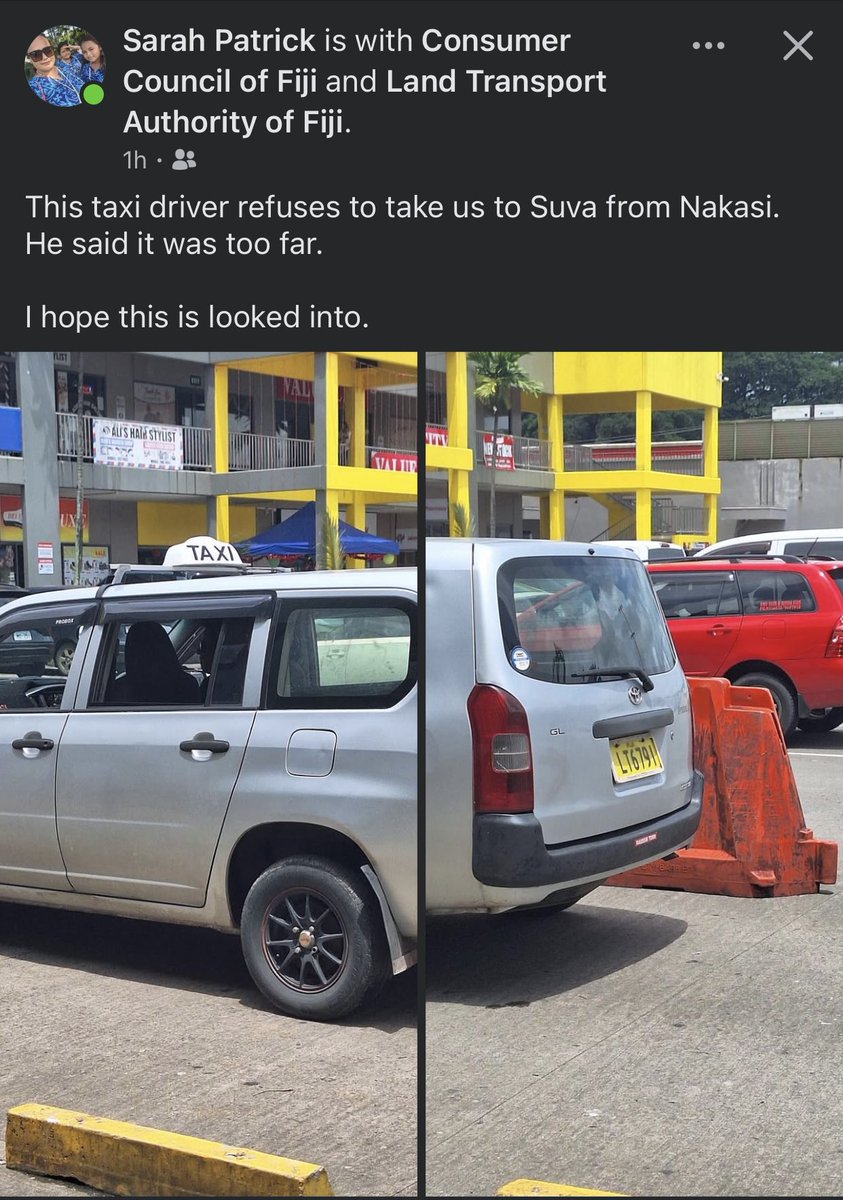 Like, when will this issue of taxi drivers refusing to take passengers be addressed⁉️