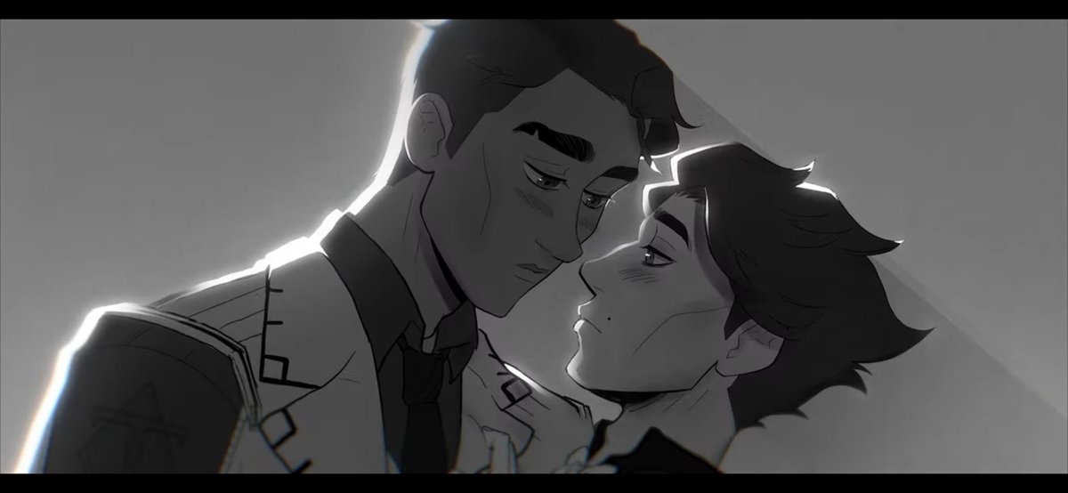 Corruptedvik's tweet photo. Still pretty proud of my lil’ animatic♥️ link below. #Arcane  #arcanefanart #jayvik https://t.co/PdZBz32Ja3