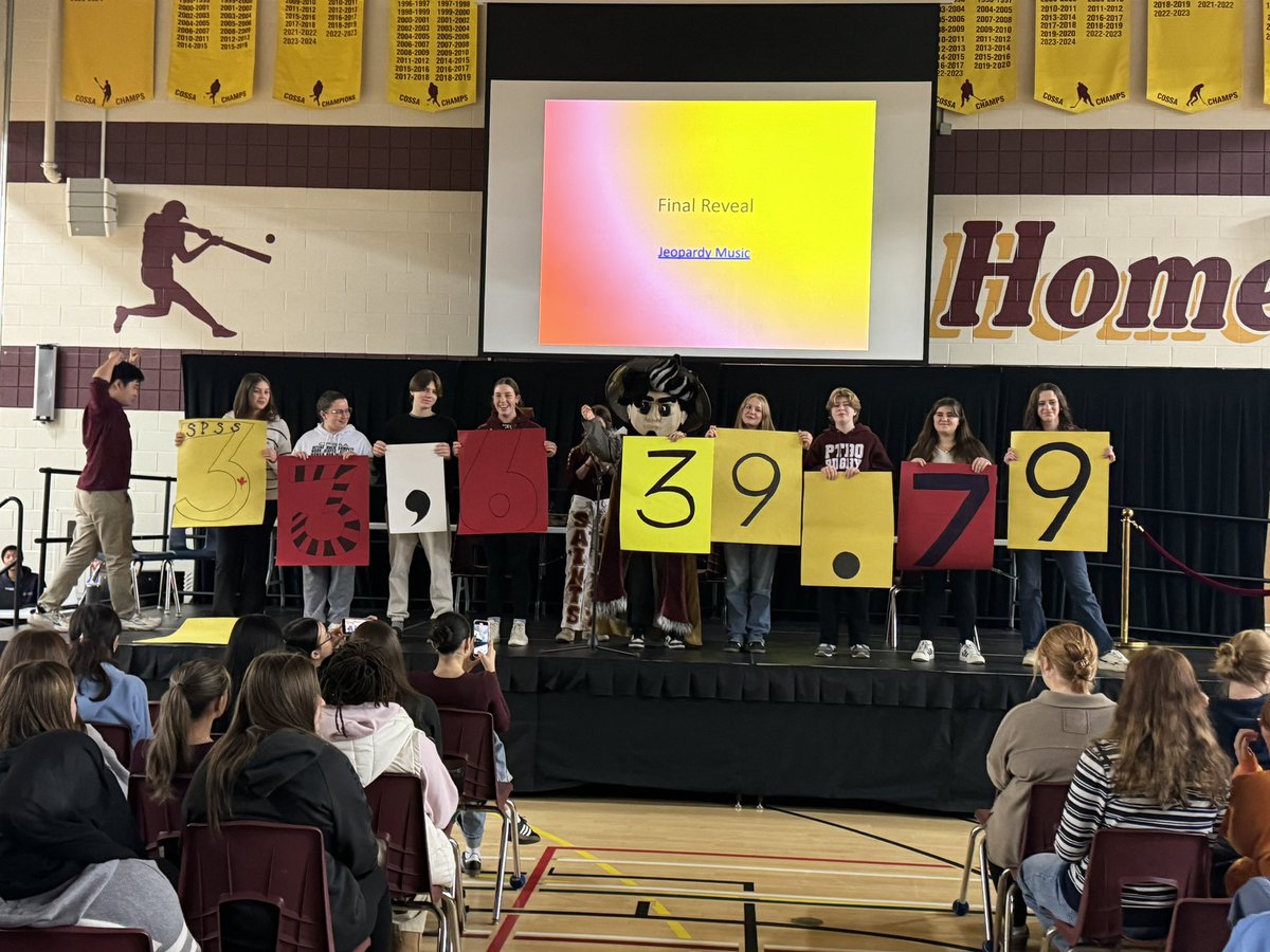 StPeterCSS's tweet photo. SPCSS teachers dance ! This was the $7000 incentive award! Saints raised over $30,000 for the @TerryFoxCanada We revived the staff dance tradition and channeled our inner 90s boy band skills! Terry is in our hearts and halls. @pvnccdsb #beingcommunity #beingwell #PVNCInspires https://t.co/L5ixEzzwc4