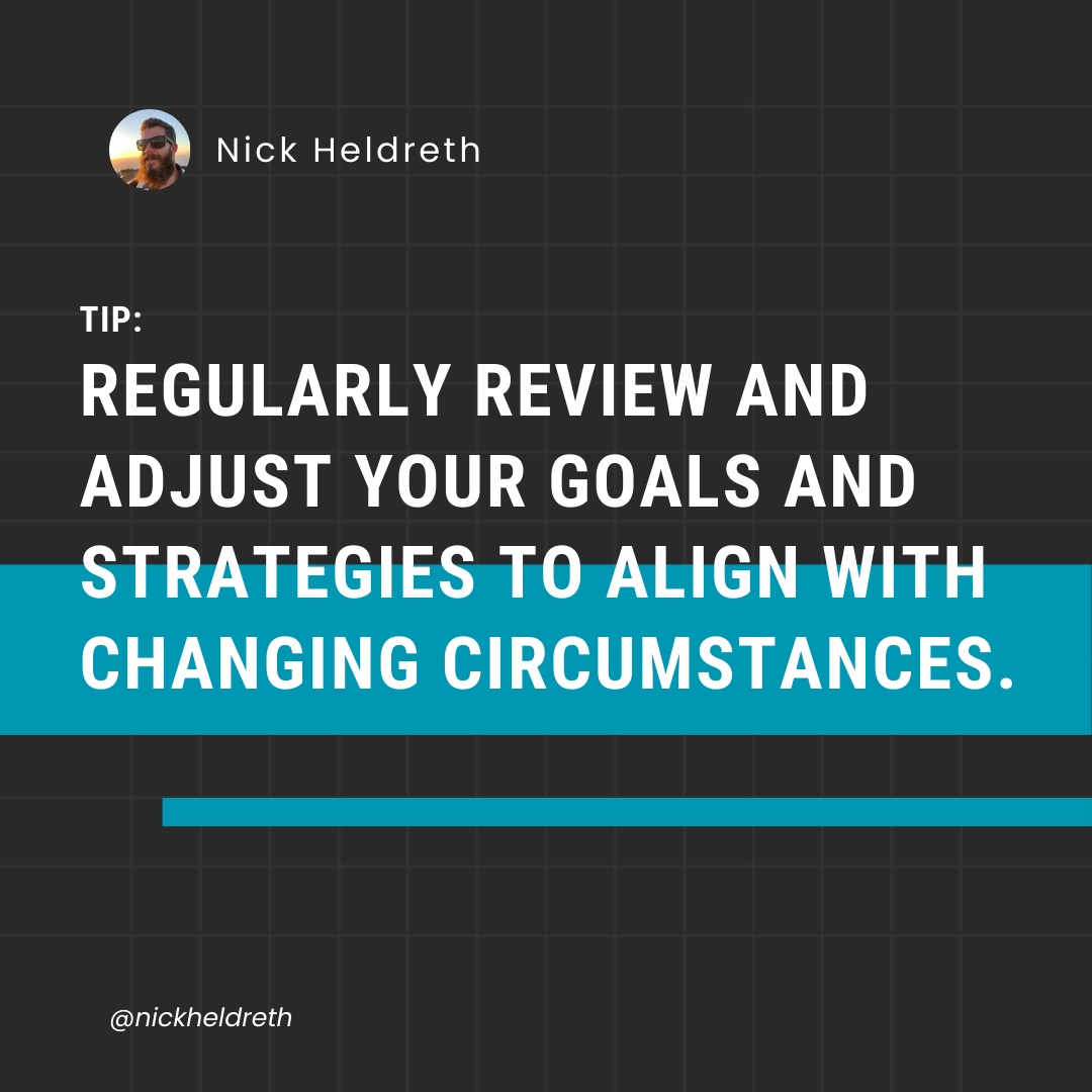 Your goals should evolve as you do! 
What’s your process for goal adjustment? Let’s chat in the comments!

#TravelGoals #DigitalNomadLife #RemoteWorkLifestyle #InvestorMindset #MarketingTrends