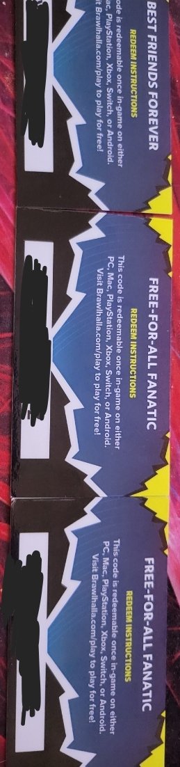 IdolizationYT's tweet image. It&apos;s that time of the year! Who wants some titles from BCX? Giving away 3 codes. Just follow and retweet will announce the winners tomorrow! Also Happy Thanksgiving Everyone! #brawlhalla #bcx2024 #codes #Giveaway #GIVEAWAYS #Giveaways2024