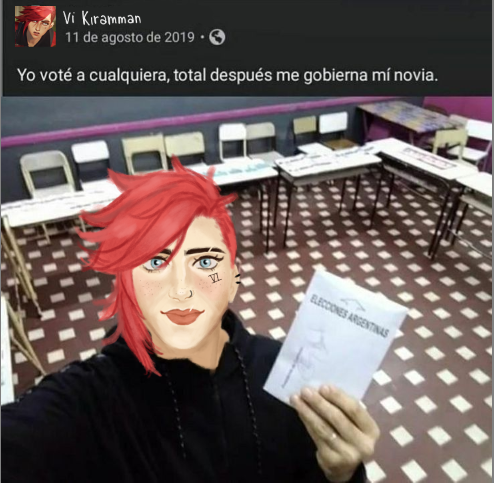 ni idea a mi me gobierna mi mujer