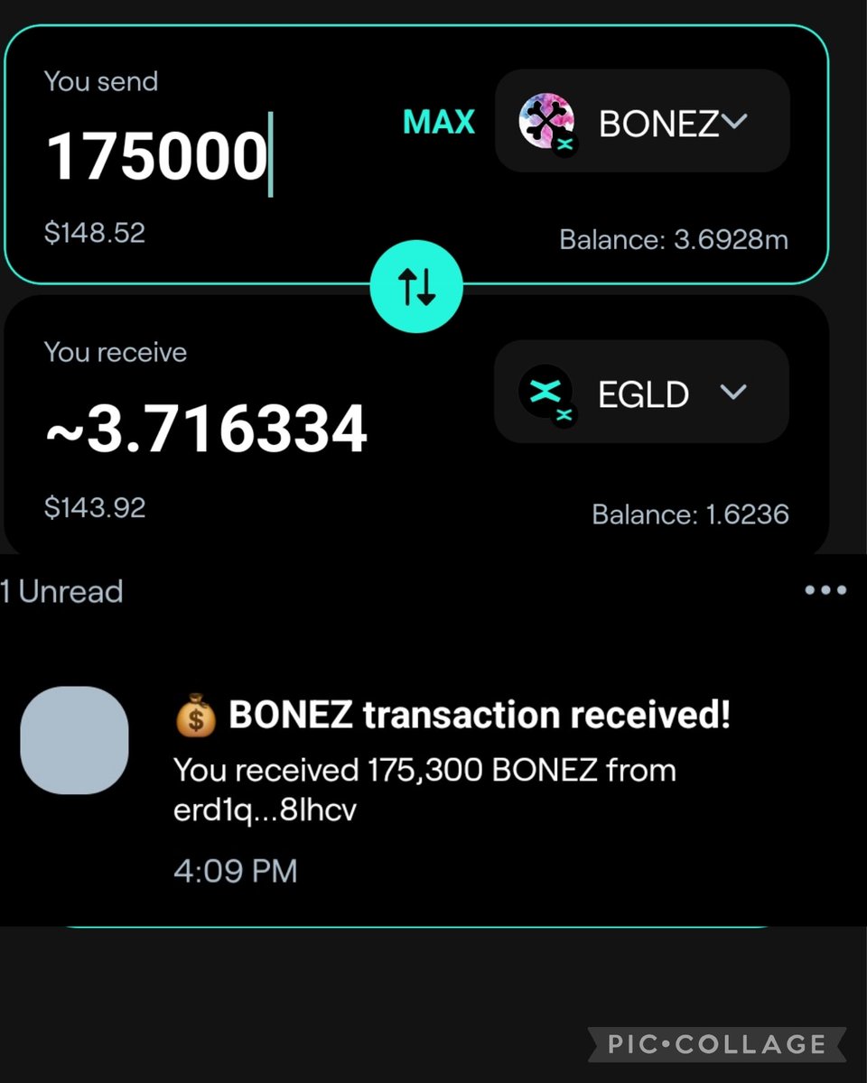 perignon33's tweet photo. Received my Thanksgiving Bonus $Bonez for holding my @CryptoPittz in my @xPortalApp wallet! Can't wait to see what the full drop on Dec. 1st looks like. No swappage was done. #mvx #EGLD #bonez #poopz https://t.co/5aac5nrnyx