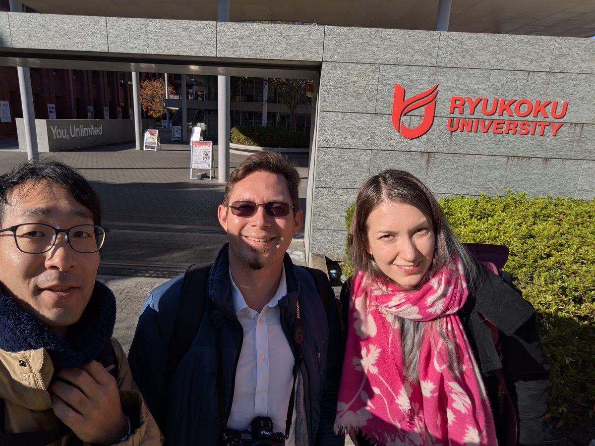 Mugichoko445's tweet photo. We're now at #Ryukoku Univ. in Kyoto to attend #APMAR 2024 🥽🇯🇵⛩️ https://t.co/UY2MGd2gCo