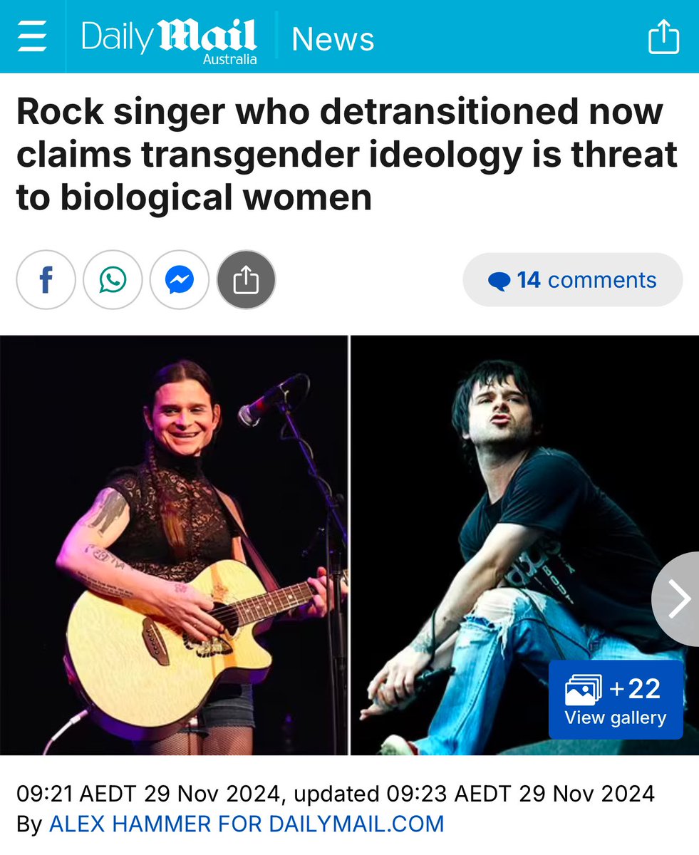 We’re entering the “the TERFs were right” era.