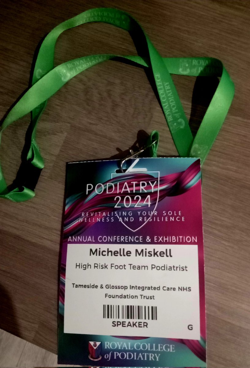 I really enjoyed taking part in the <a href="/RoyColPod/">Royal College of Podiatry</a> conference Vascular MSK workshop today 👣🦵🫀.  Great event, lovely to see everyone &amp; meet new people. Thanks for the opportunity! <a href="/EmilyHawor100/">Emily Haworth</a> <a href="/BethLillico/">Beth Lillico</a> <a href="/Martinfox2000/">Martin Fox</a> <a href="/TGHpodiatry/">@tamesidepodiatry</a>
