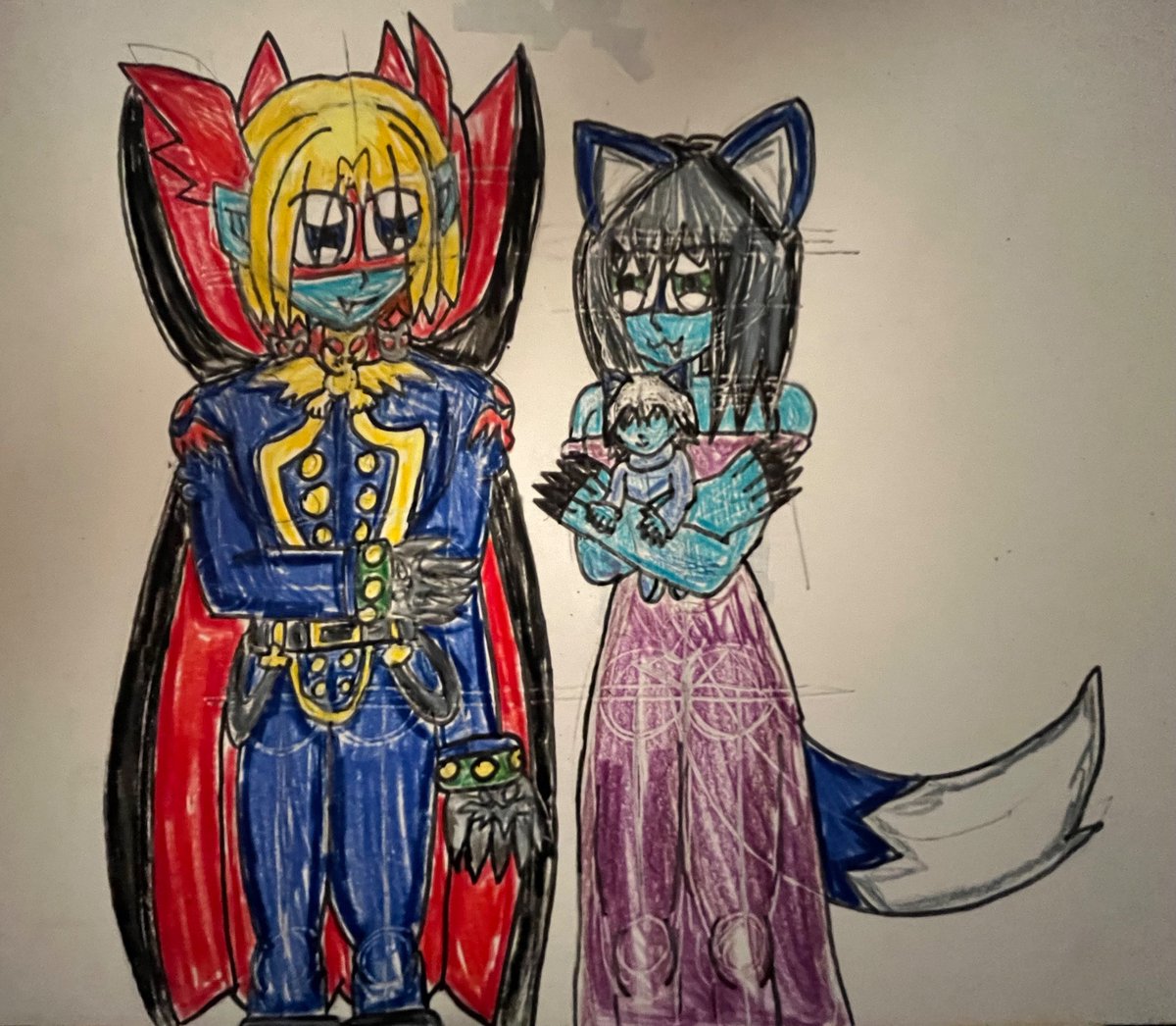 BlueVampirefox's tweet image. Myotismon and Natramon and their son,Marus,Devimon and Ladydevimon and their son,Dante. Enjoy. #Digimon #Myotismon #Vamdemon #Fandigimon #Devimon #Ladydevimon #Fanchildren #Digimonart #Digimonartwork #Animeart #Animeartwork