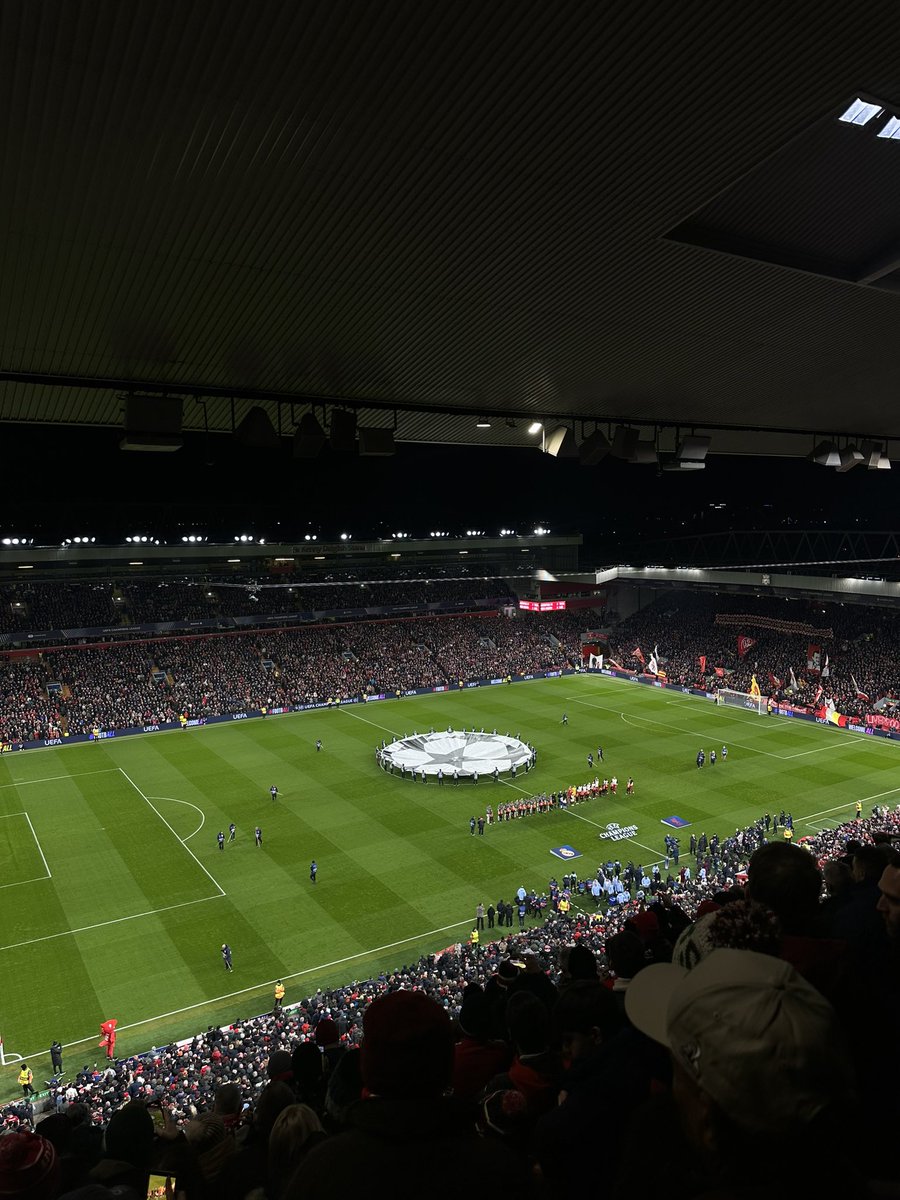 Last night was <a href="/loisellacormack/">Lois Ella Cormack</a> turn to experience Anfield for the <a href="/LFC/">Liverpool FC</a> v <a href="/realmadrid/">Real Madrid C.F.</a> game and what a result for the Redmen #YNWA 🇦🇹