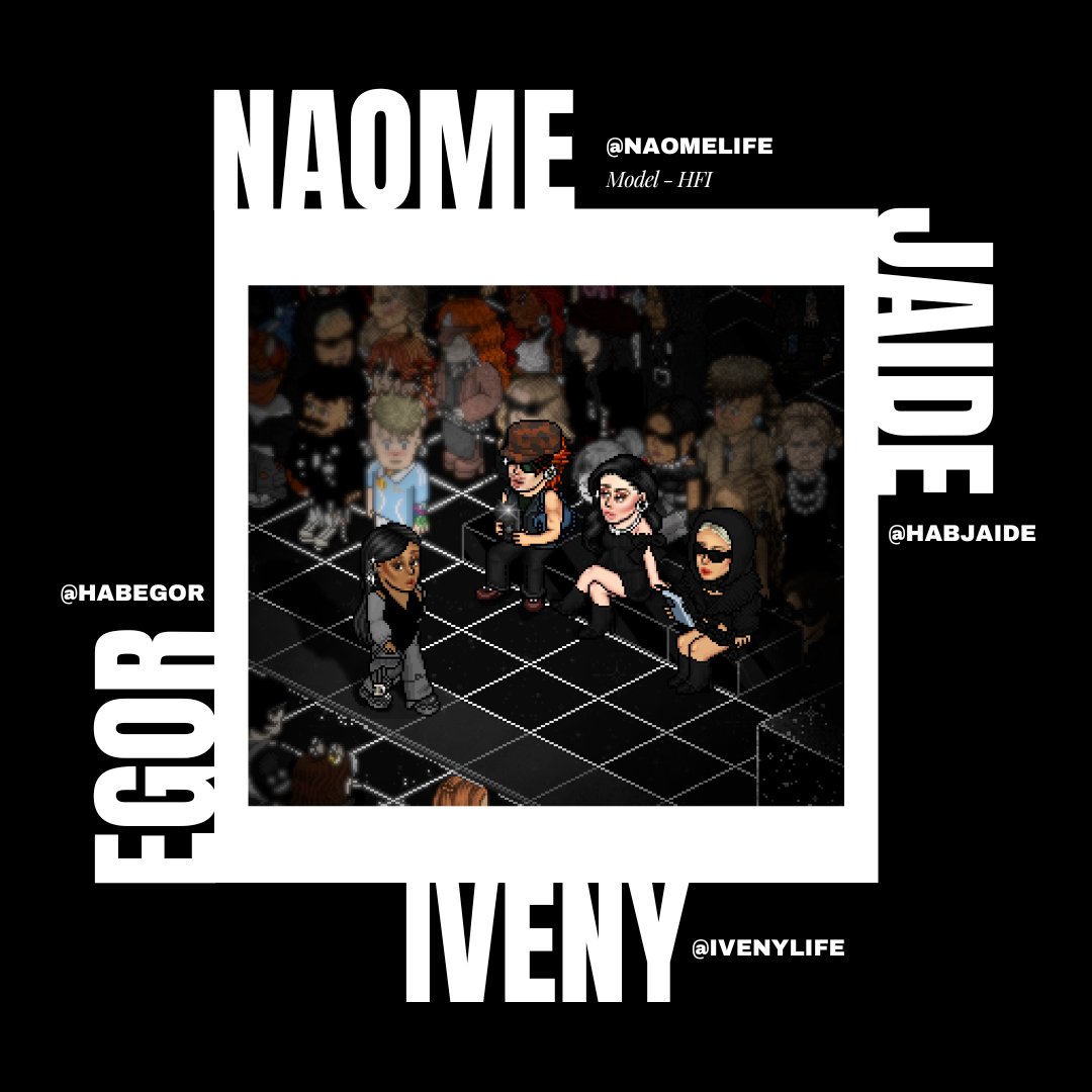 A Super Model Naome surge deslumbrante na passarela. Junto com os ícones da moda presentes, Egor, Jaide e Iveny.