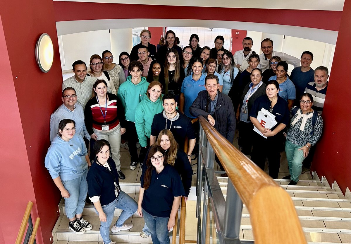 UM | Health Sciences (@umhealthscience) on Twitter photo What an honour for our faculty to welcome c. 400 students from various secondary schools to get a taste of our education, training & research activities, as part of the <a href="/UMmalta/">University of Malta</a> Unconventional Science Careers Fair!
Thanks to all staff & students who made this possible. What an honour for our faculty to welcome c. 400 students from various secondary schools to get a taste of our education, training & research activities, as part of the <a href="/UMmalta/">University of Malta</a> Unconventional Science Careers Fair!
Thanks to all staff & students who made this possible.
