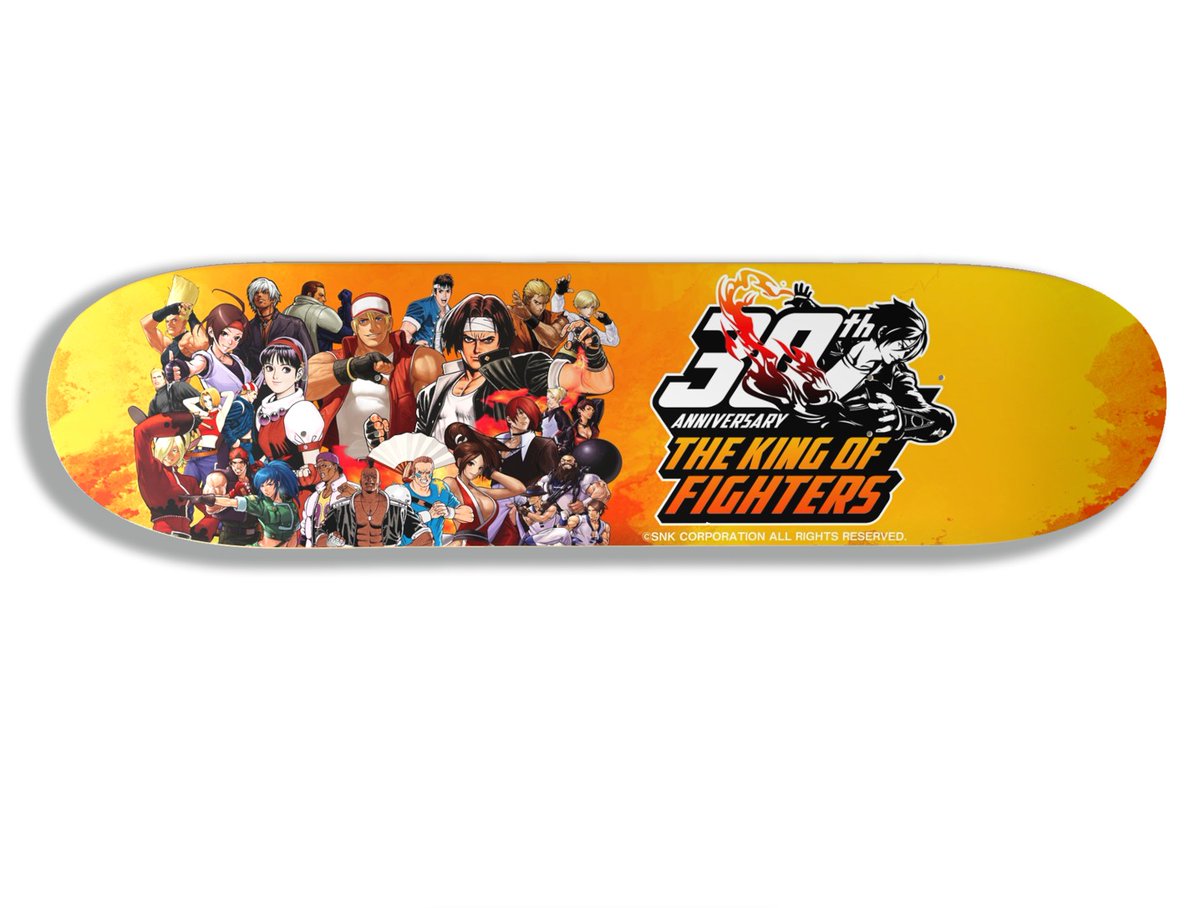 KOF 30th Anniversary Merchandise in Collaboration with Nerds