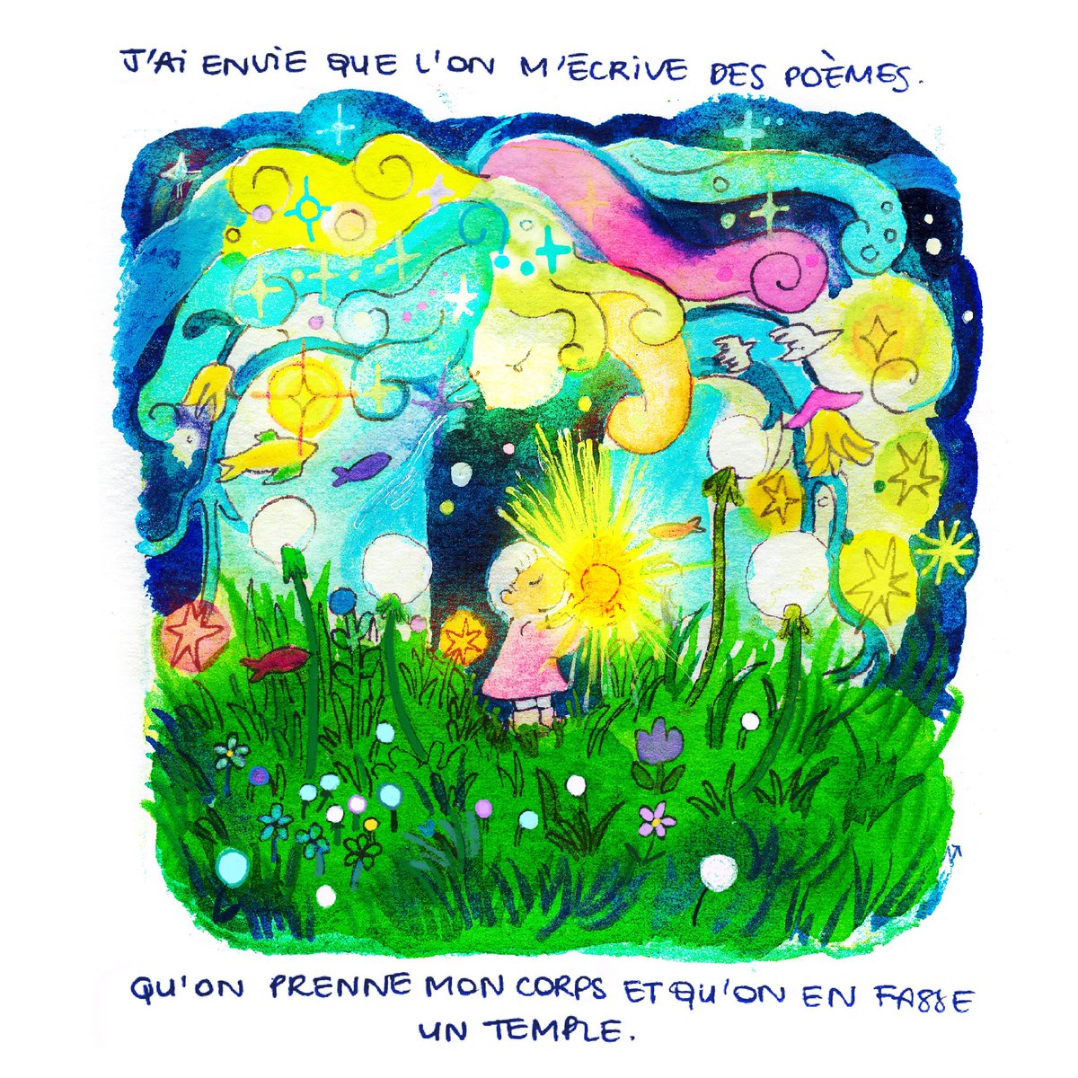 un poème écrit cet été 💌