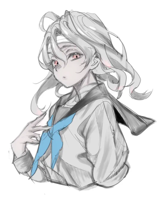 東雲先輩。#十三機兵防衛圏 