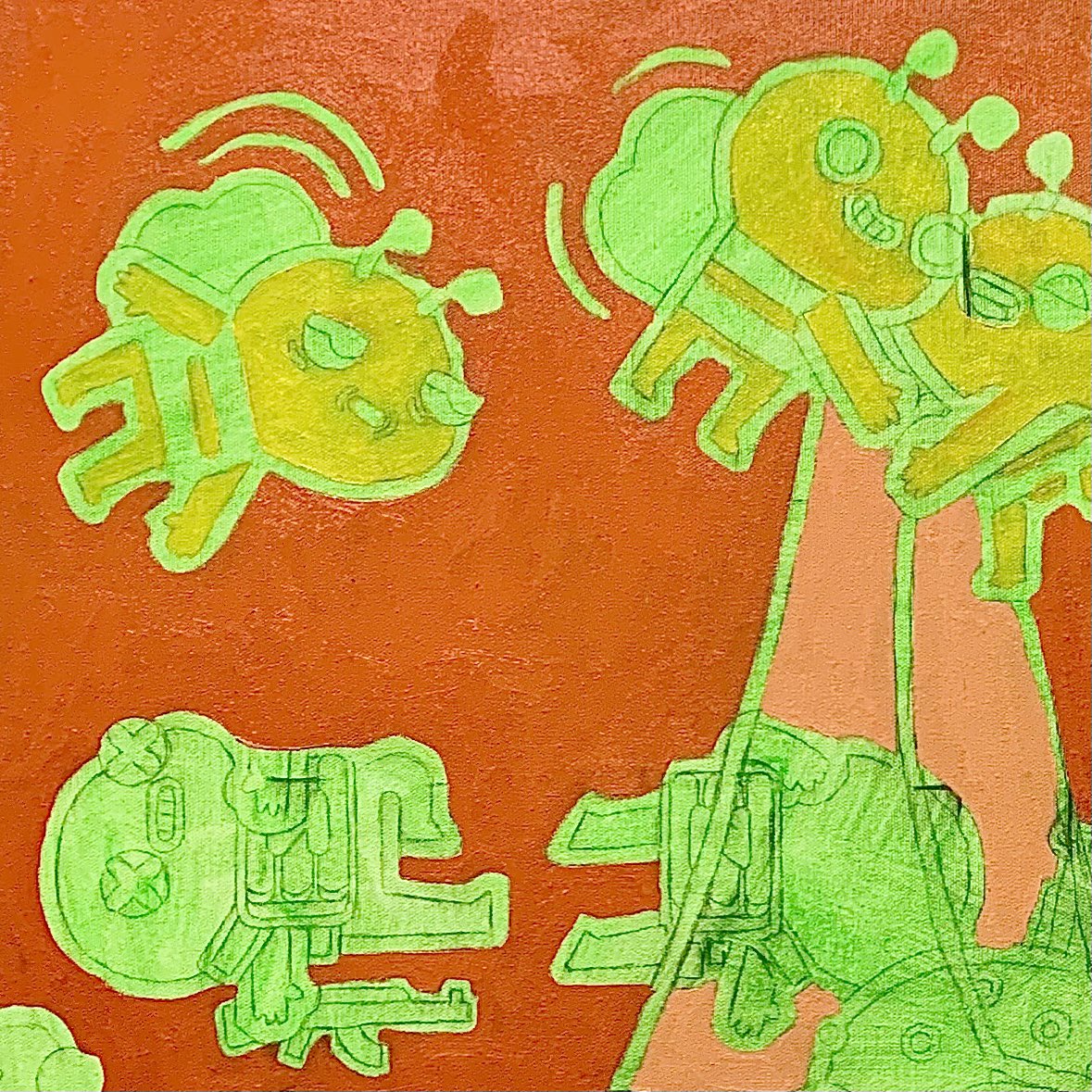 Тримаю вас в курсі. Все ще на етапі перших шарів фарби