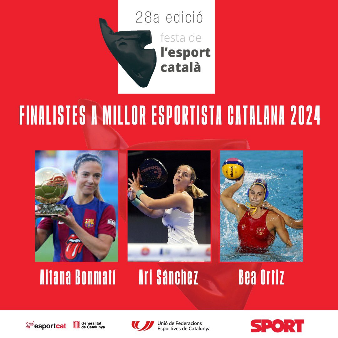 UFECcat's tweet photo. ‼️  Ja estan els finalistes de cada categoria dels premis de la 28ª 𝑭𝒆𝒔𝒕𝒂 𝒅𝒆 𝒍❜𝑬𝒔𝒑𝒐𝒓𝒕 𝑪𝒂𝒕𝒂𝒍𝒂̀ 🌟

#SomEsport #Som750mil #28aFestaEsportCatala https://t.co/cf7EGkONEp