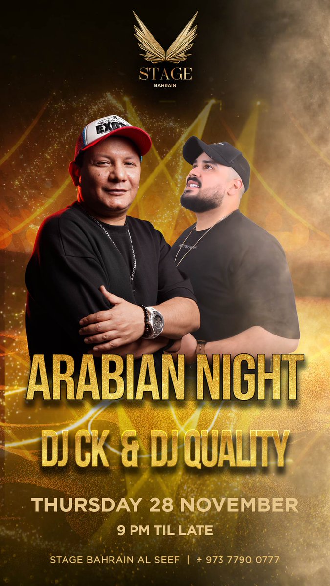 #TheStageClub #StageBahrain #ThisIsStage #Nightlife #DJ #Weekend #PartyTime #bahrain #Nightclub #Dancing #Music #Fun #NightOut #PartyHard #LetsDance  #WeekendVibes #NightOwl  #GoodTimes #Bar #Clubbing