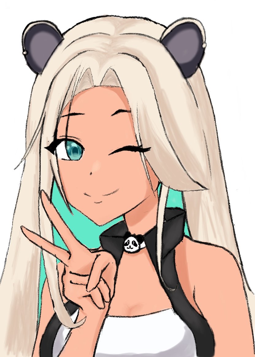 not_Pandu's tweet photo. I’m not used to thiss aaaaa
I almost never get fanart and just received one by a very cutie and dear frienda/artist of mine, so happy and shy 🥰🙈🤍
🎨 @whitodesu
love u!!!
#PanduArt https://t.co/V7P3kMUPKU