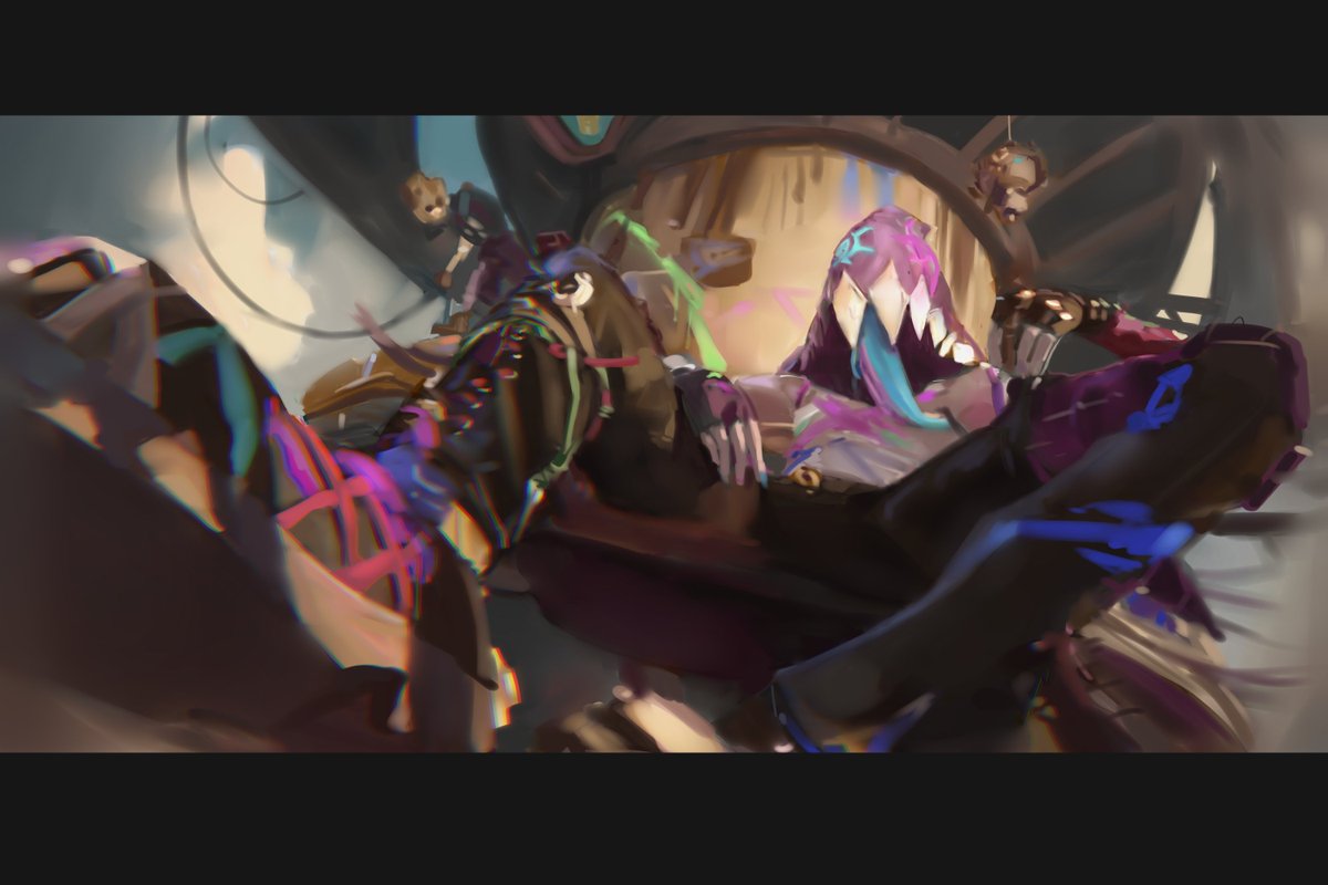 Fanart / Study #Jinx #LeagueOfLegends