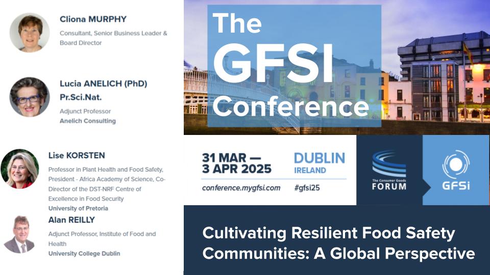 GFSI (@mygfsi) on Twitter photo Book your ticket to #gfsi25 Dublin (31 March-3 April) bit.ly/4haWZZG to learn about "Cultivating Resilient #FoodSafety Communities" with our expert panel <a href="/AnelichConsult1/">Anelich Consulting</a> <a href="/UPTuks/">University of Pretoria</a> <a href="/ucddublin/">University College Dublin</a> <a href="/DCU/">Dublin City University</a> Book your ticket to #gfsi25 Dublin (31 March-3 April) bit.ly/4haWZZG to learn about "Cultivating Resilient #FoodSafety Communities" with our expert panel <a href="/AnelichConsult1/">Anelich Consulting</a> <a href="/UPTuks/">University of Pretoria</a> <a href="/ucddublin/">University College Dublin</a> <a href="/DCU/">Dublin City University</a>