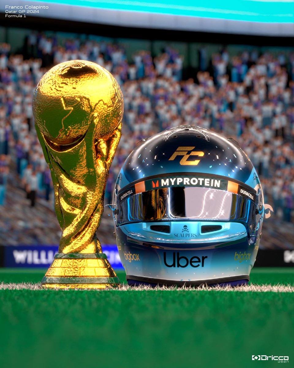 briccodesign's tweet photo. Más que nunca, de Argentina para el mundo 🫶🏻🏆🇦🇷 @FranColapinto https://t.co/3IoehINbZU
